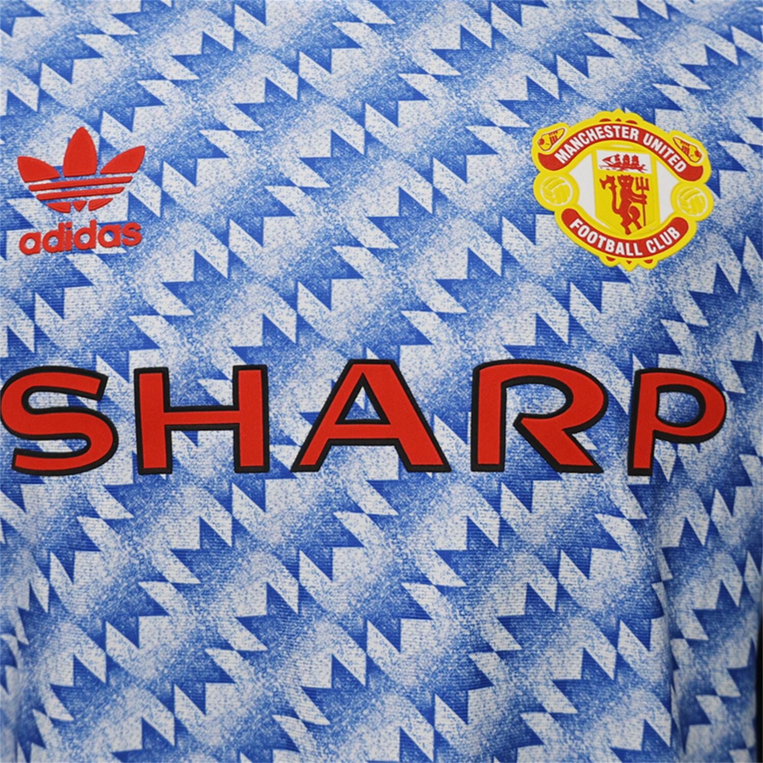 TKH-turbokithub-Manchester United 26-27 Terrace Icon Retro Casual Style Blue Jersey - Player Version