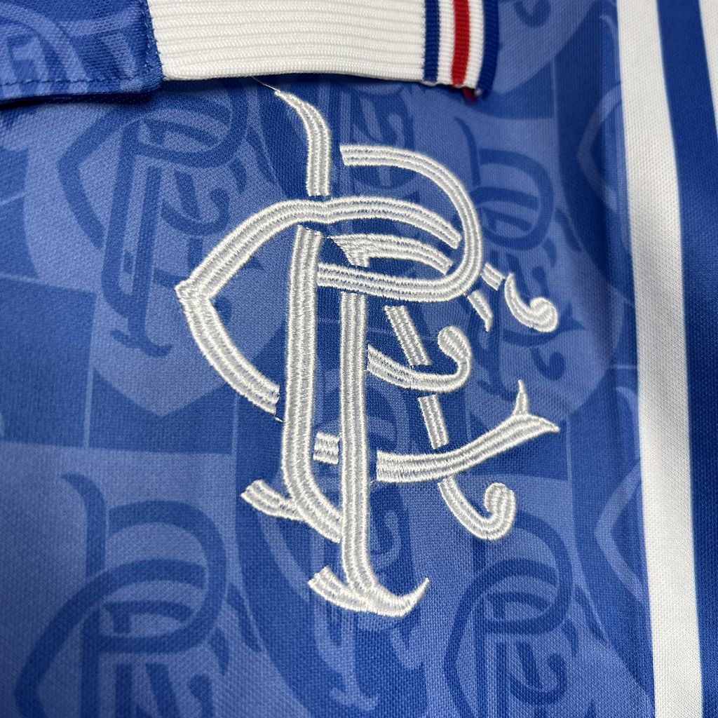 TKH-turbokithub-Retro Glasgow Rangers 1996-97 Home Stadium Jersey