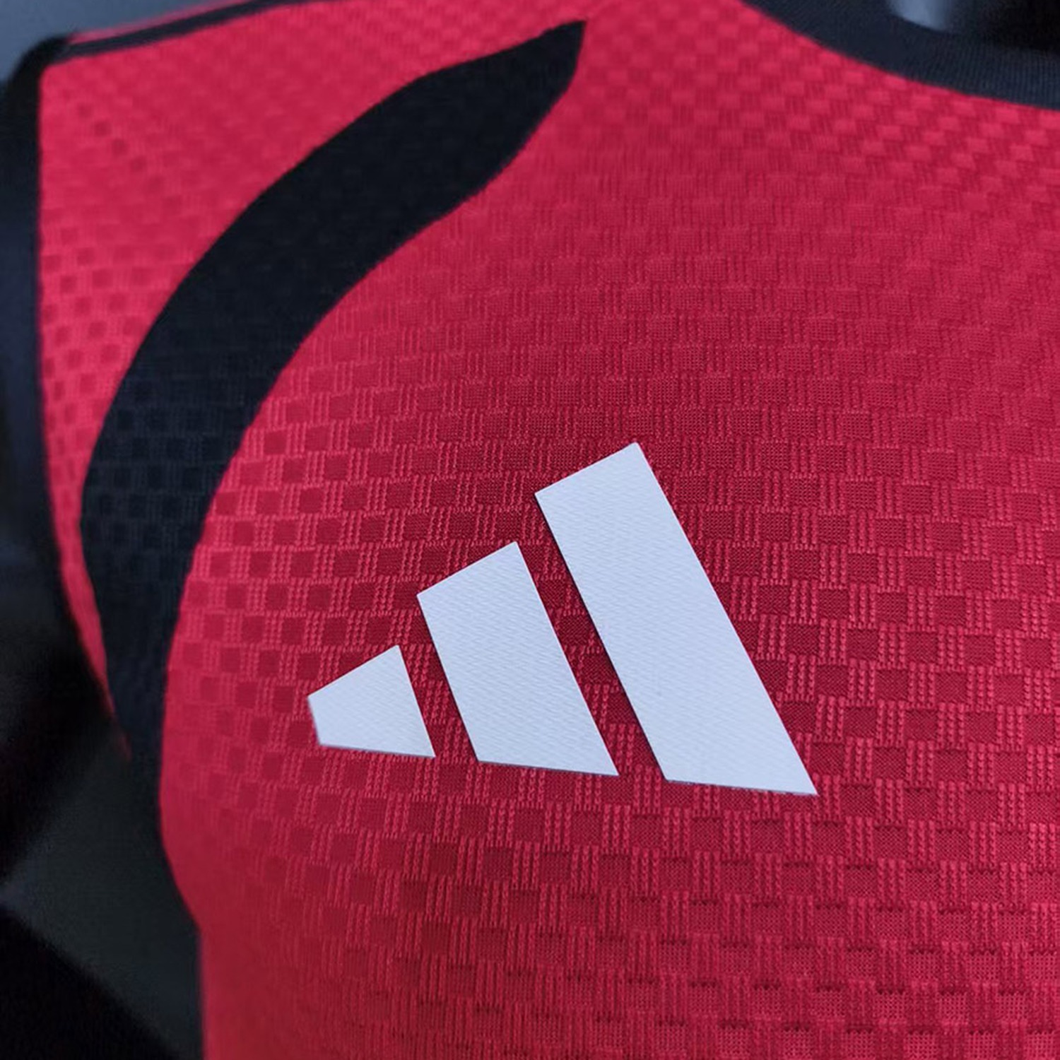 TKH-turbokithub-Manchester United 26-27 Red Black Training Vest - Fans Version