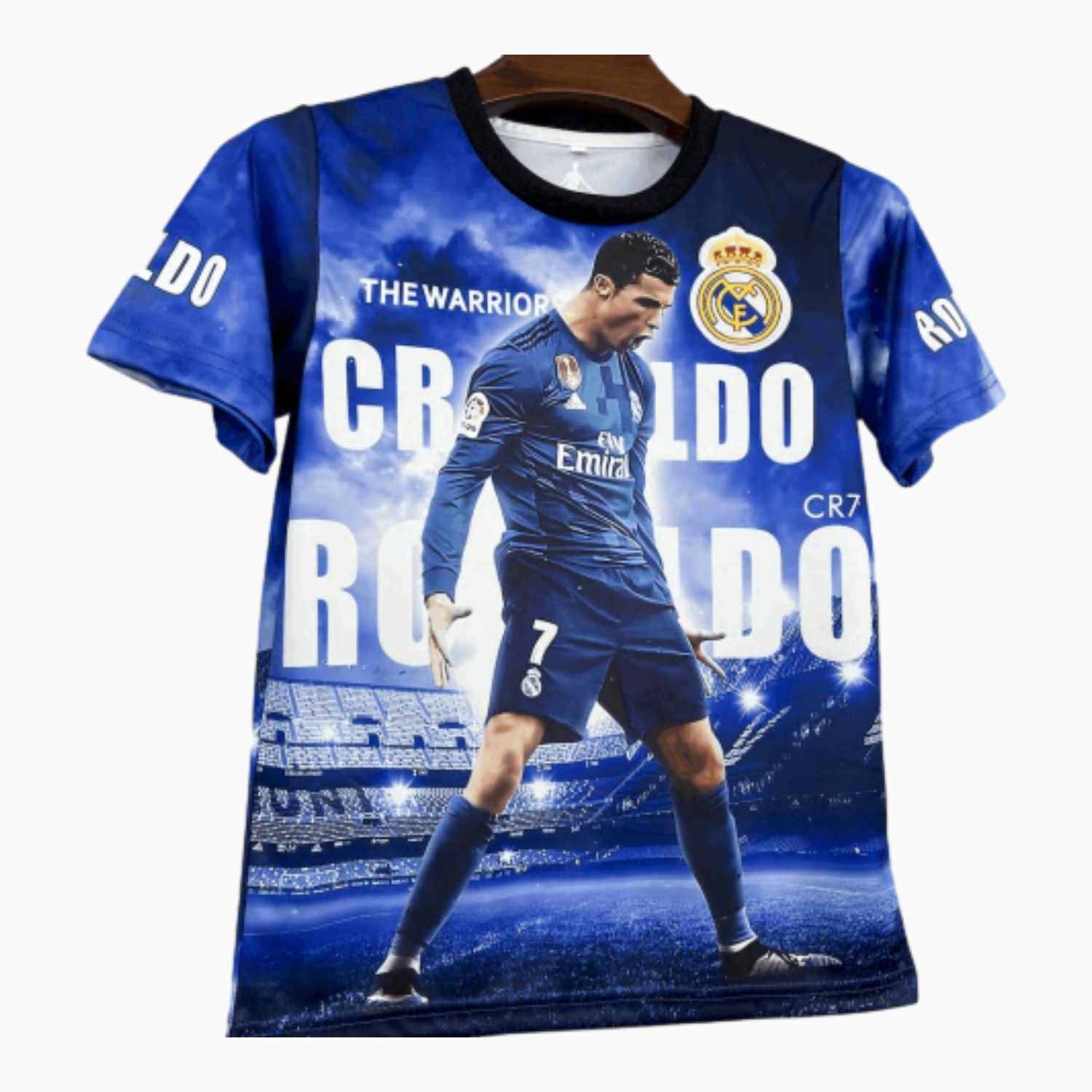 TKH-turbokithub-Cristiano Ronaldo Real Madrid 2017-18 Away Career Commemorative Jersey - Fans Version