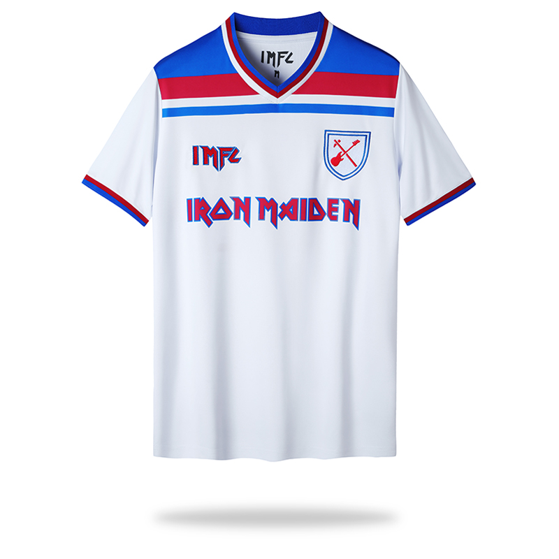 TKH-turbokithub-Iron Maiden x West Ham White Special Edition Jersey - with 11 print