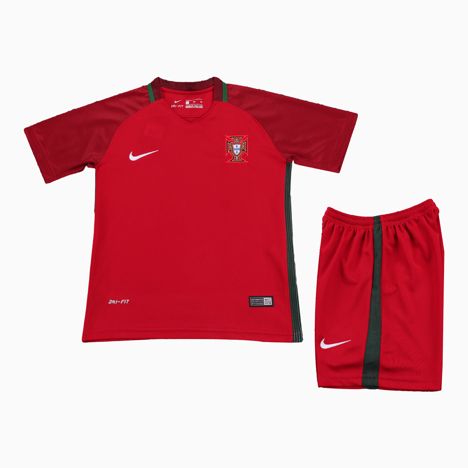 TKH-turbokithub-Retro Portugal 2016 Home Kids Kit