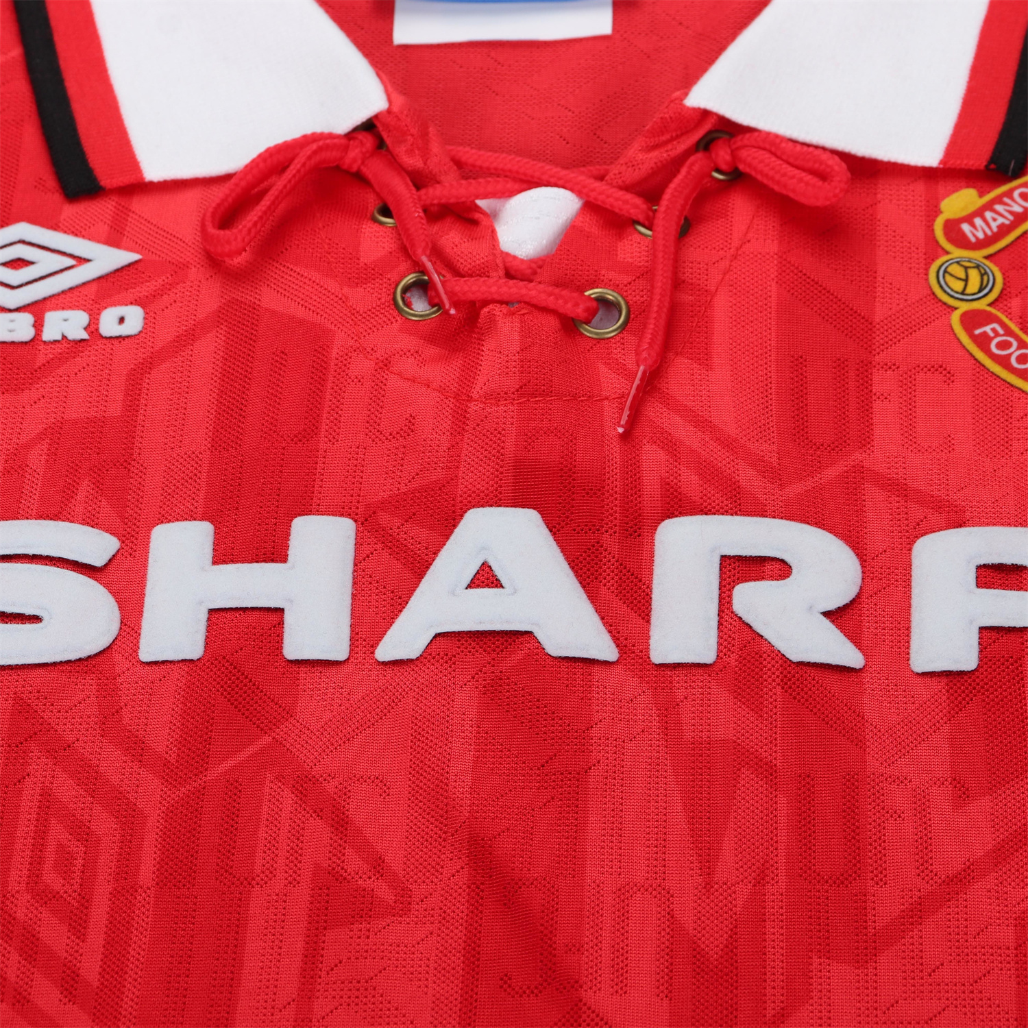TKH-turbokithub-Retro Manchester United 92-94 Home Kids Kit