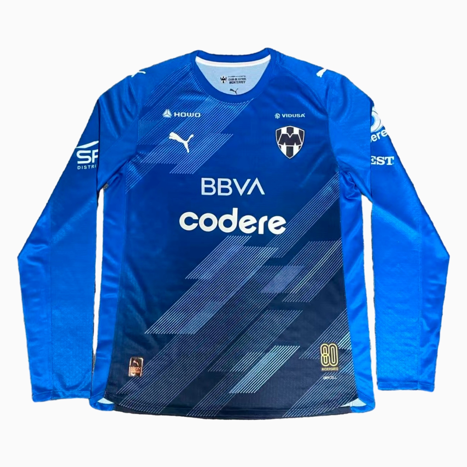 TKH-turbokithub-Rayados Monterrey 25-26 Third Blue Long Sleeves Jersey - Player Version