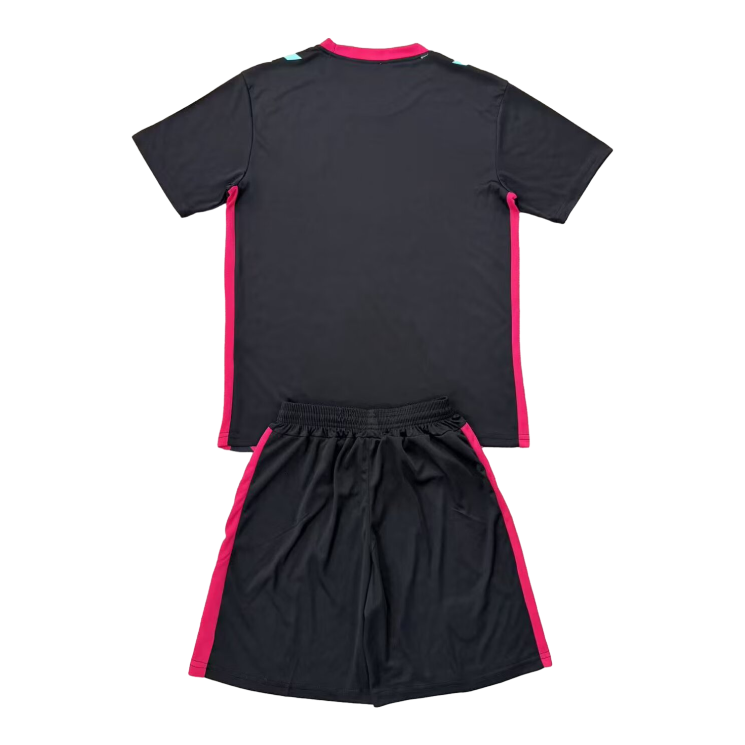 TKH-turbokithub-Sunderland 25-26 Goalkeeper Black And Pink Kids Kit