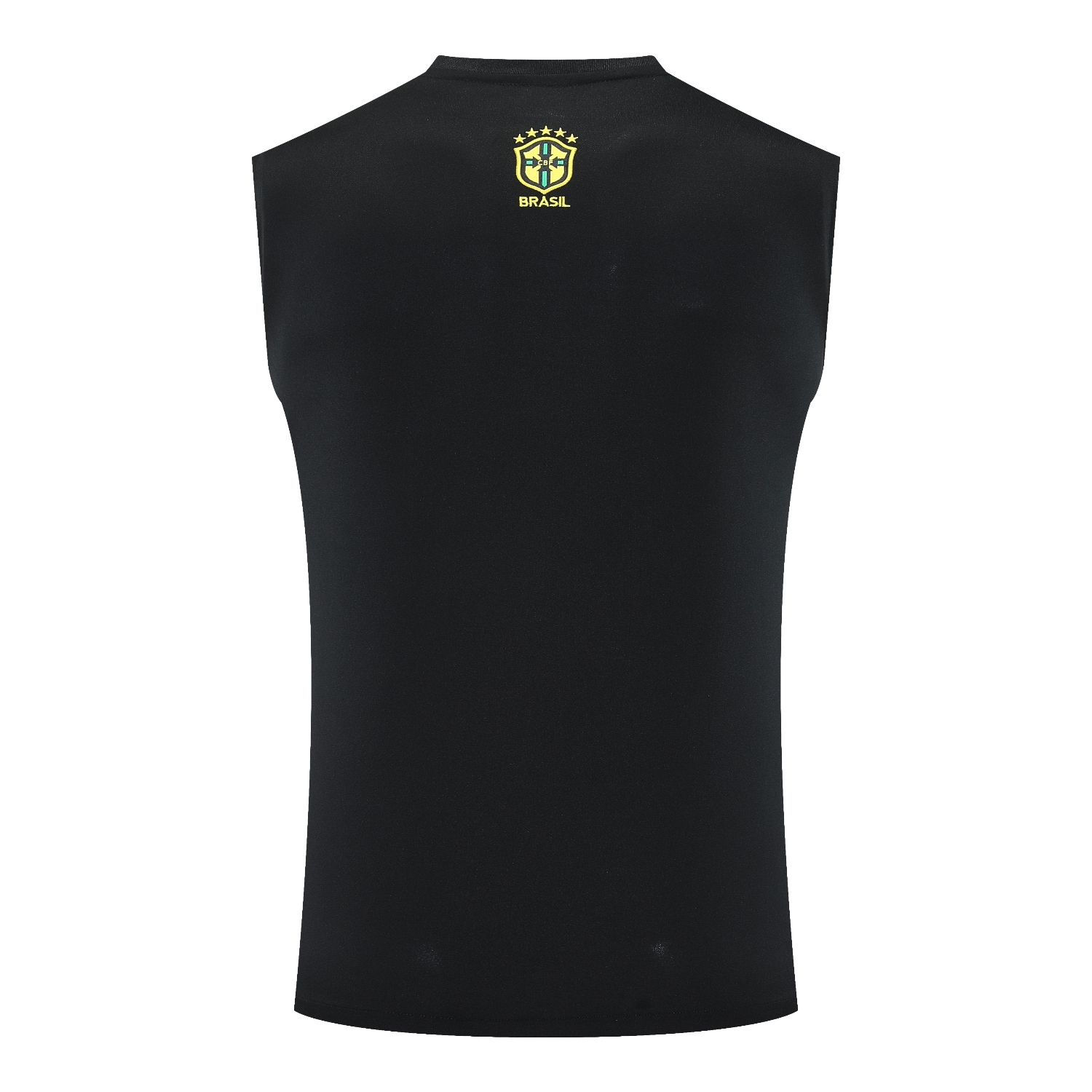 TKH-turbokithub-Brazil 25-26 Gray Jesus Statue Vest Training Set - Gray Vest & Black Shorts