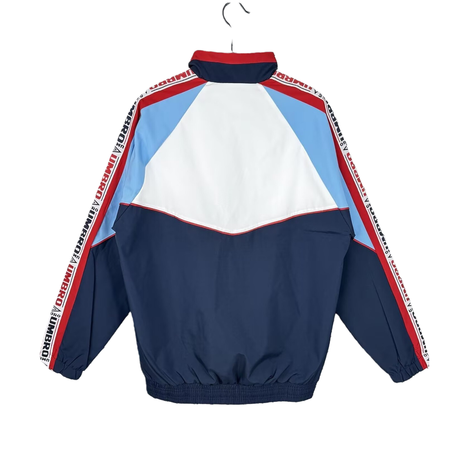 TKH-turbokithub-Retro Celta Vigo 1998-99 Windbreaker Jacket - White And Blue