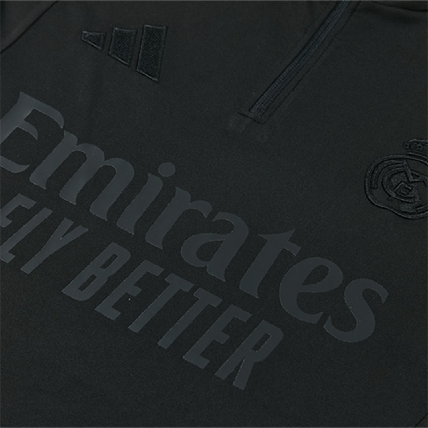 TKH-turbokithub-Real Madrid 26-27 Long Sleeves Training Set - Pure Black Top And Pants