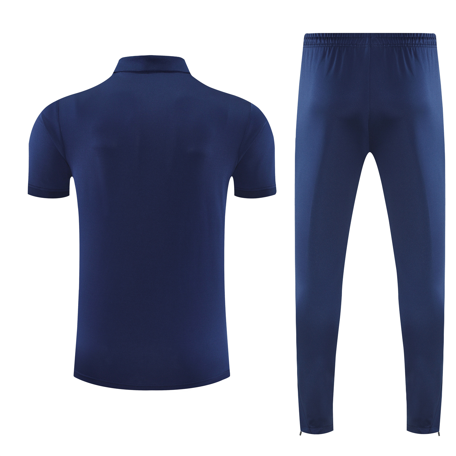 TKH-turbokithub-Paris Saint-Germain PSG 25-26 POLO Short-Sleeve Training Set - Dark Blue Top and Pants