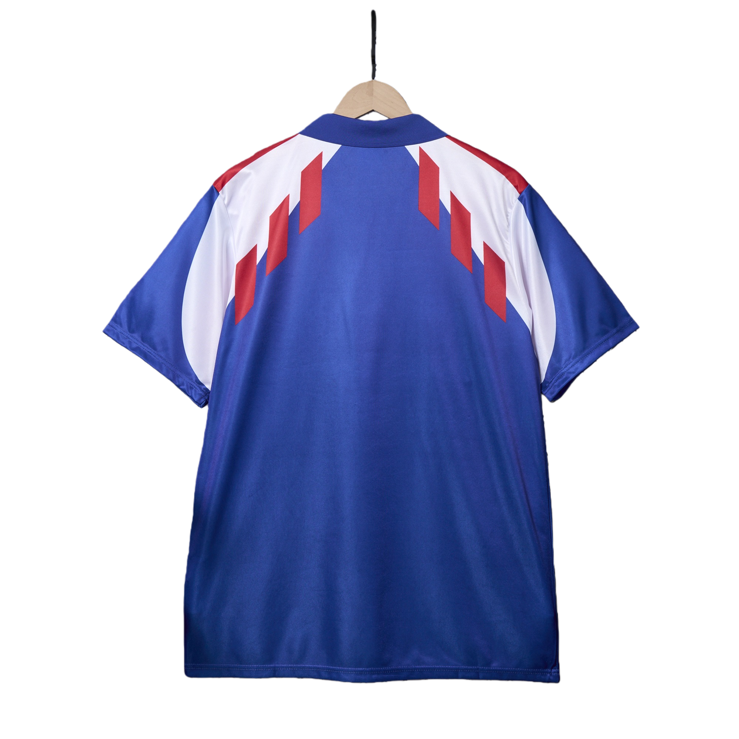 TKH-turbokithub-Retro France 1990 Home Stadium Jersey