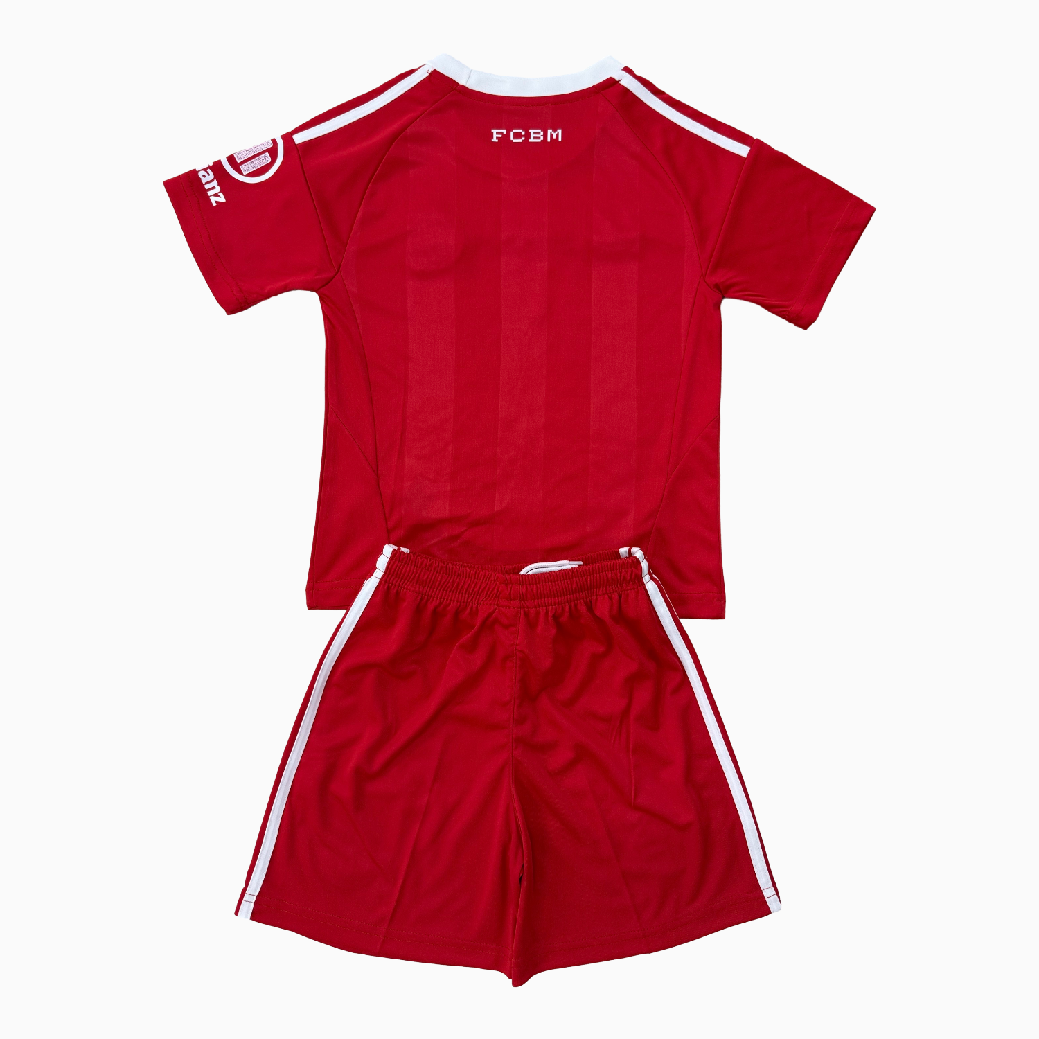 TKH-turbokithub-Bayern Munich 25-26 Red Goalkeeper Men's Adult Jersey Set - Fans Version