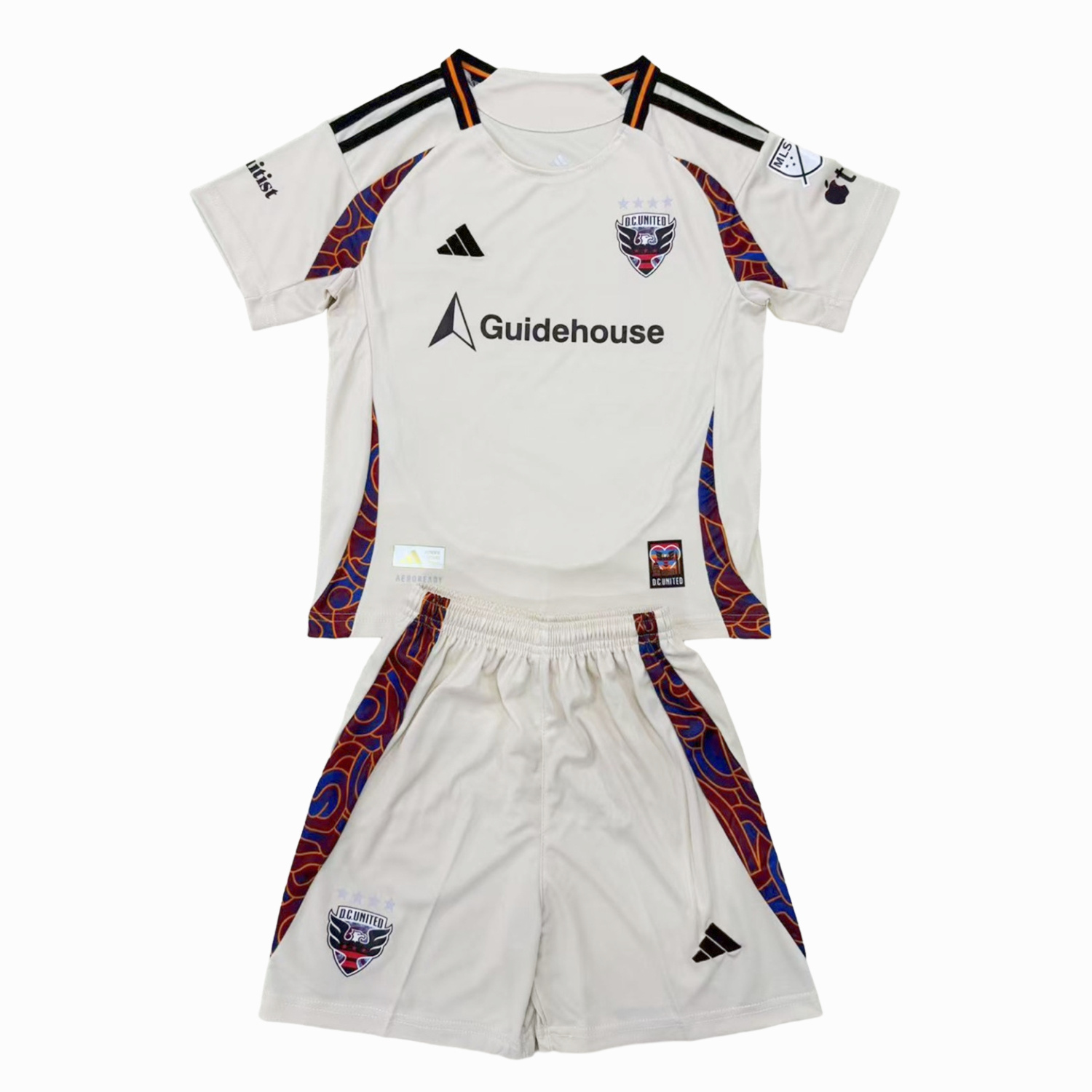 TKH-turbokithub-D.C. United 2025 Away Men's Adult Jersey Set - Fans Version
