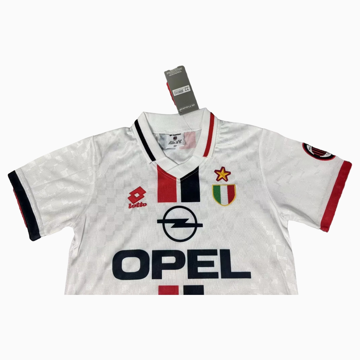 TKH-turbokithub-Retro AC Milan 1996-97 Away Kids Kit