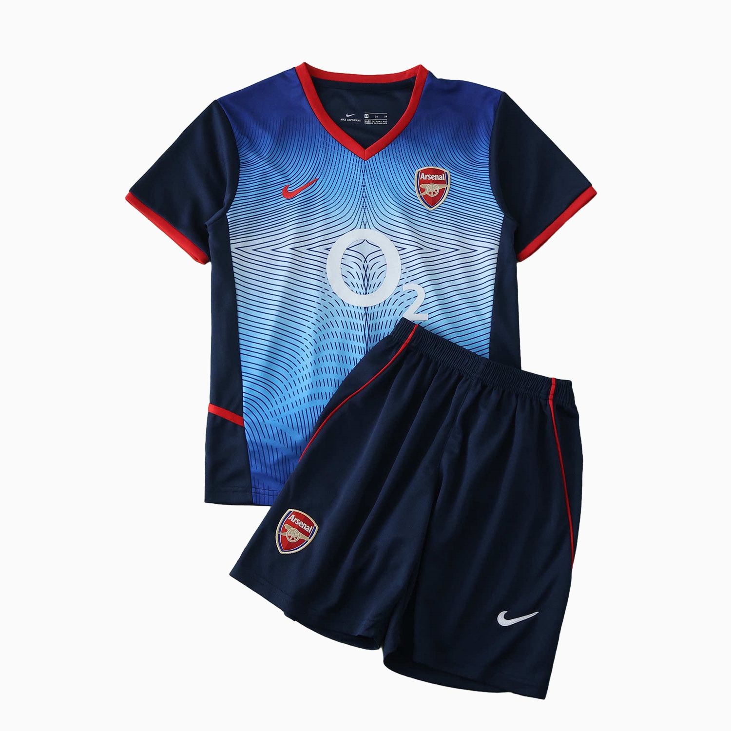 TKH-turbokithub-Retro Arsenal 2002-03 Away Kids Kit