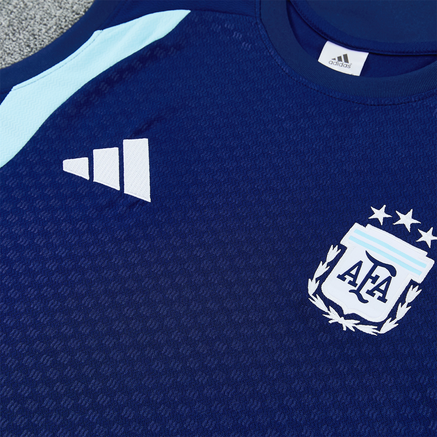 TKH-turbokithub-Argentina 2026 Vest Training Set - Dark Blue Vest and Shorts