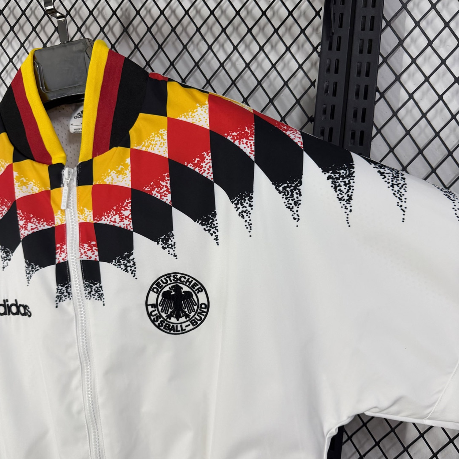 TKH-turbokithub-Retro Germany 1994 Windbreaker Jacket - White