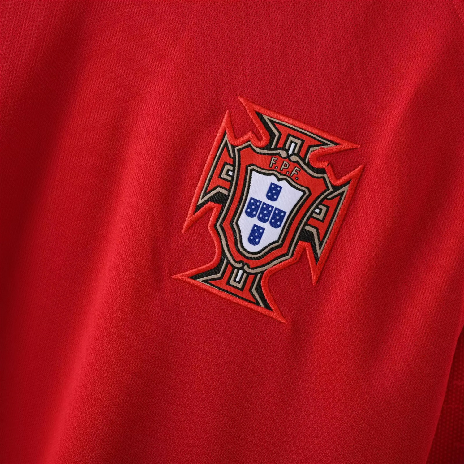 TKH-turbokithub-Retro Portugal 2018 Home Long Sleeves Jersey