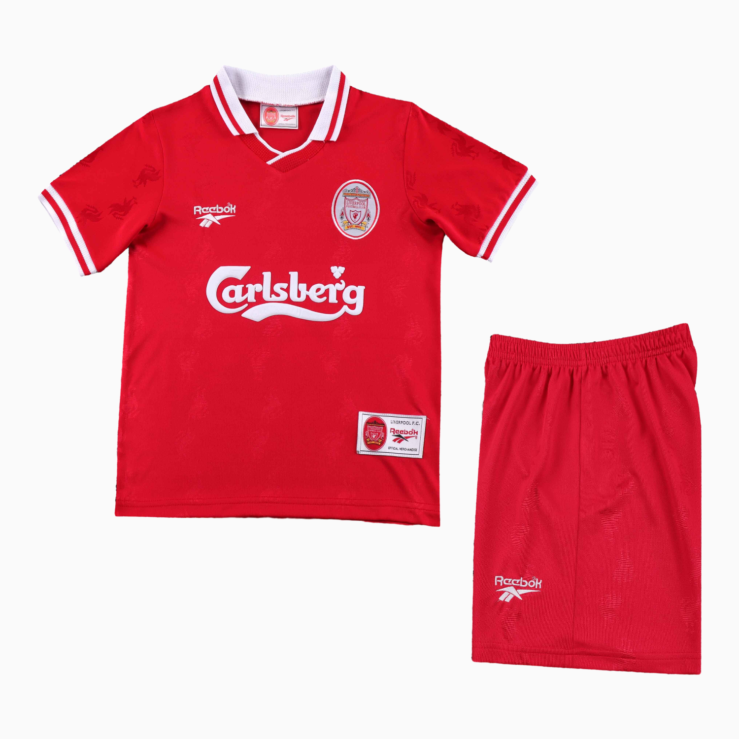 TKH-turbokithub-Retro Liver.pool 1996-97 Home Kids Kit