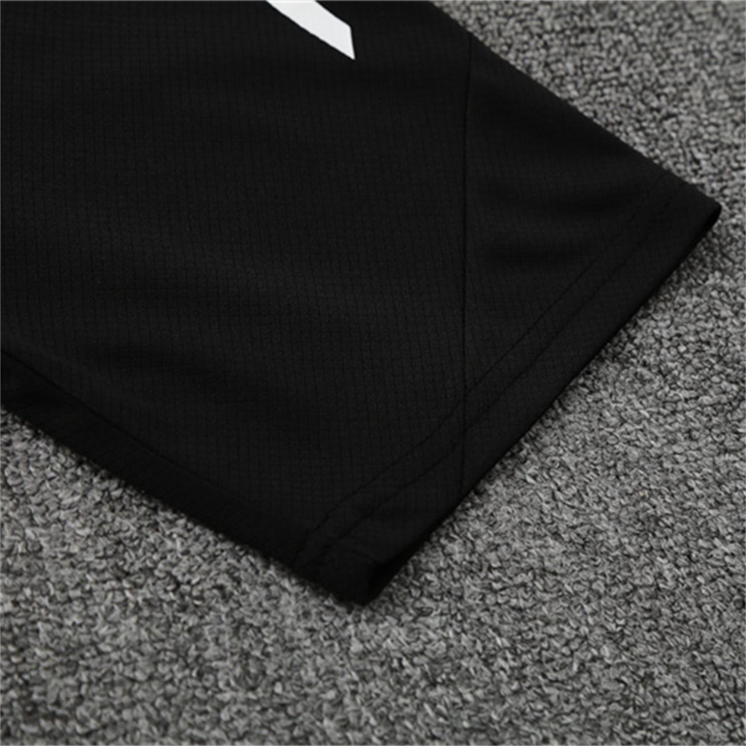 TKH-turbokithub-INT M.A.M 25-26 Kids Short-Sleeve Training Set - Black Top and Shorts