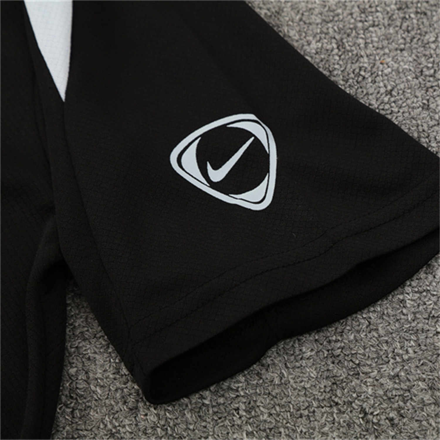 TKH-turbokithub-C.H.E.L.S.E.A 25-26 Kids Short-Sleeve Training Set - Black Top & Black Shorts