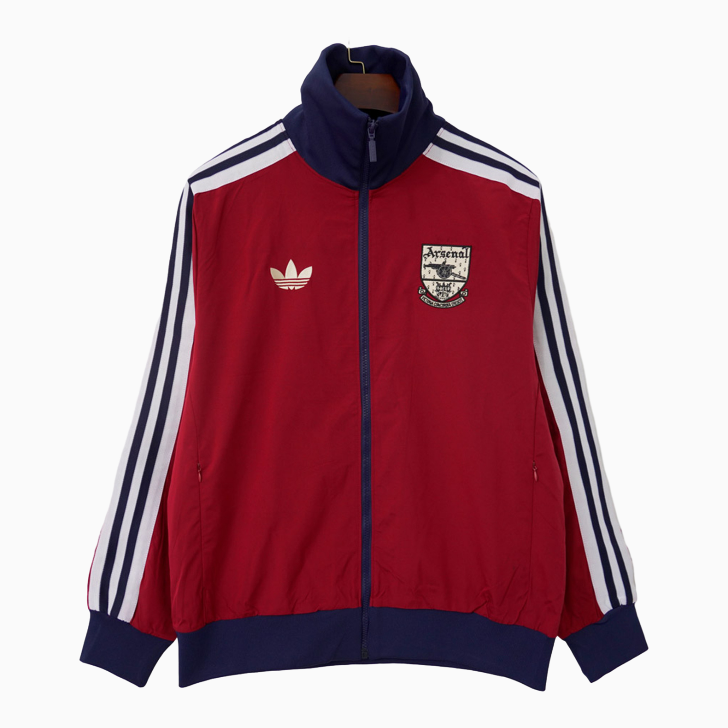 TKH-turbokithub-Retro Arsenal 24-25 Windbreaker Jacket - Red