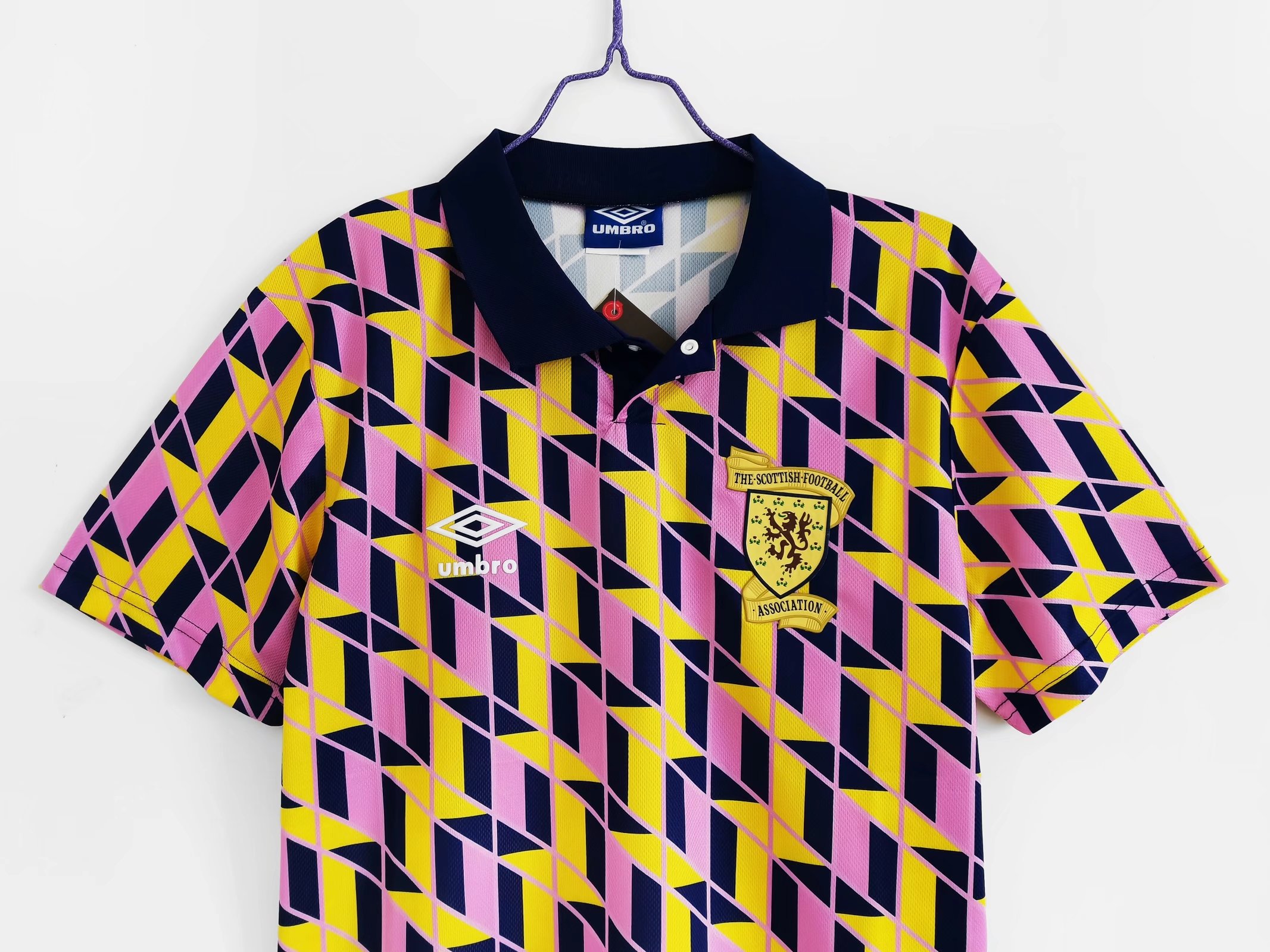 TKH-turbokithub-Retro S-c-o.t l.a-n.d 1988-89 Third Jersey - Fans Version