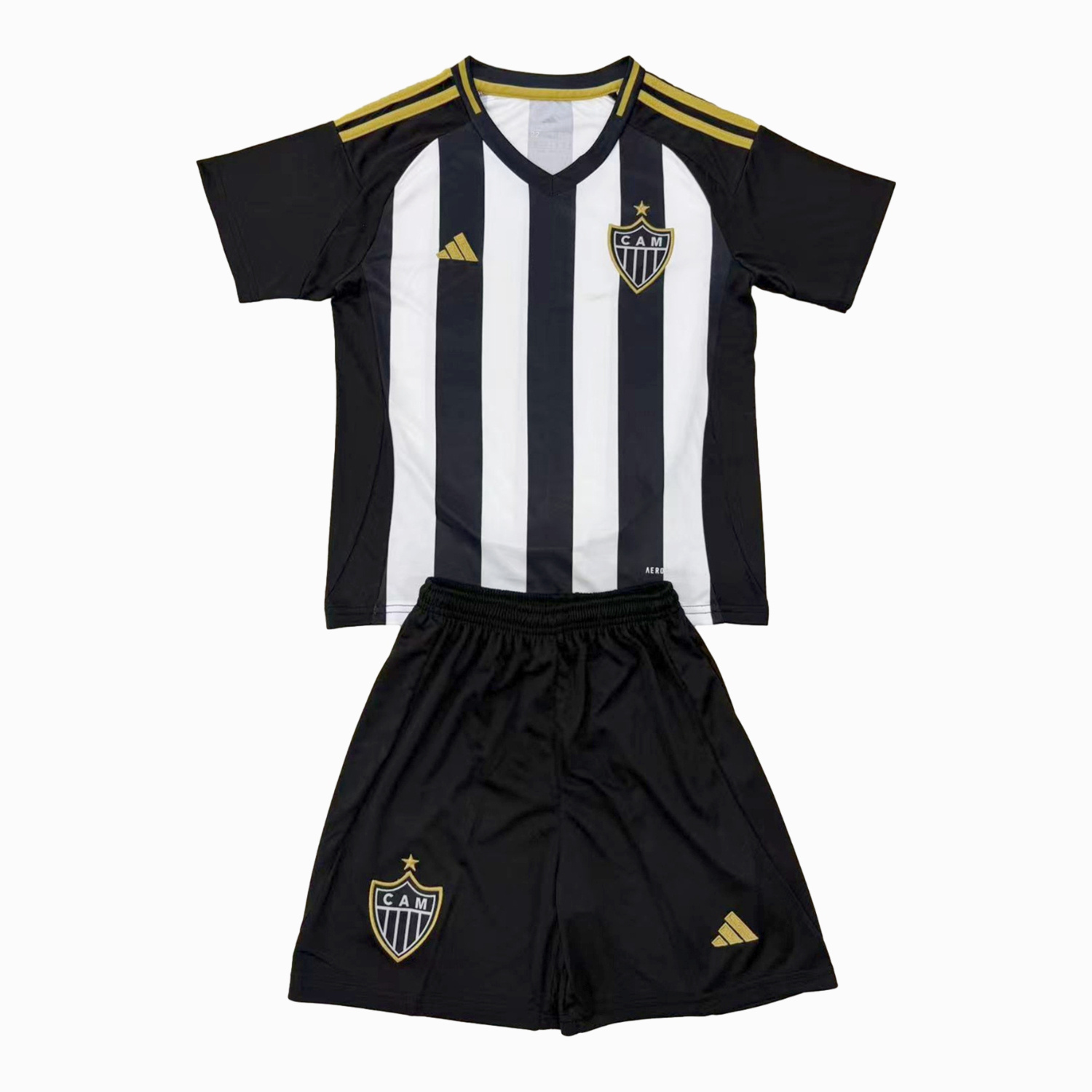 TKH-turbokithub-Atletico Mineiro 25-26 Home Unsponsored Men's Adult Jersey Set - Fans Version