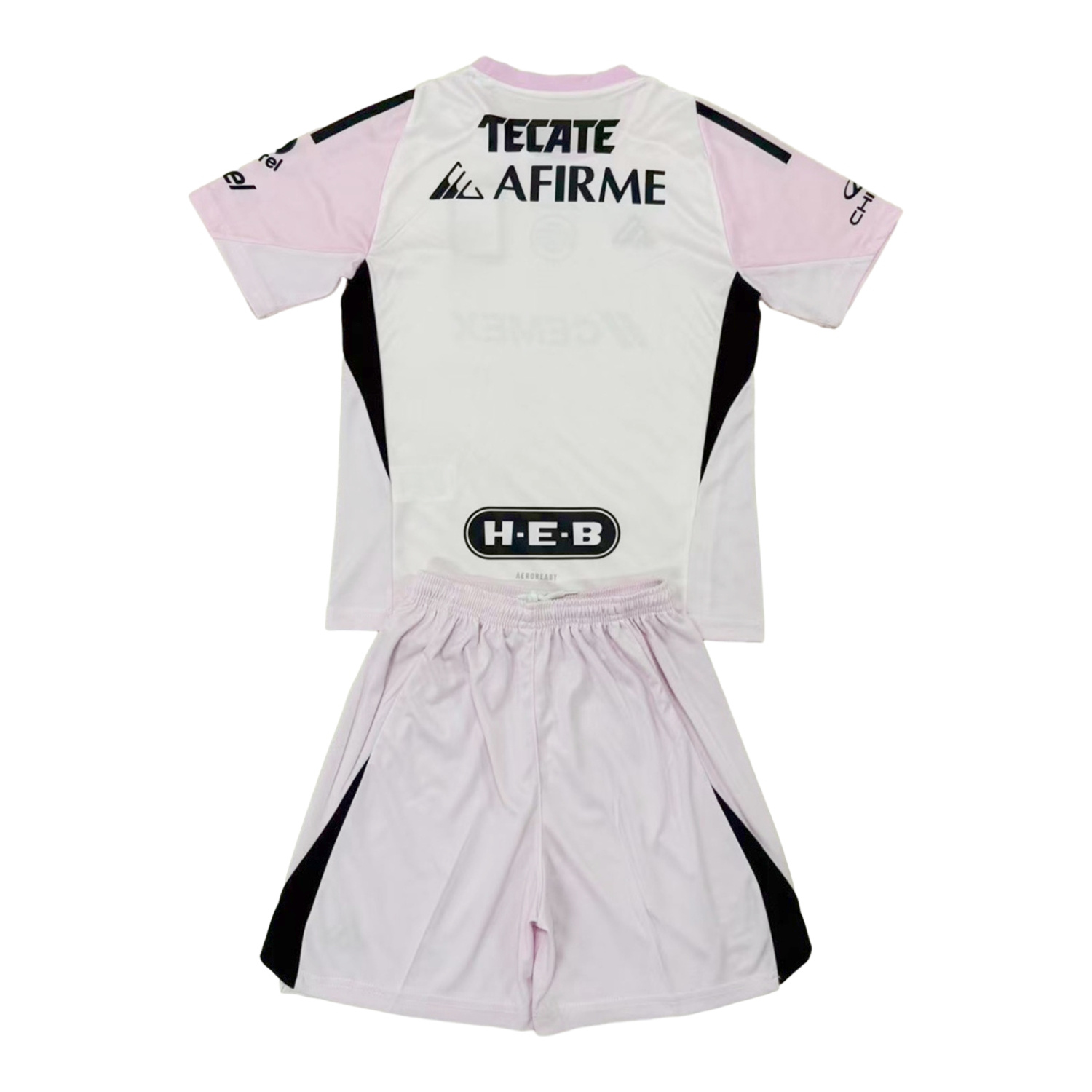 TKH-turbokithub-Tigres UANL 25-26 Light Pink Goalkeeper Men's Adult Jersey Set - Fans Version