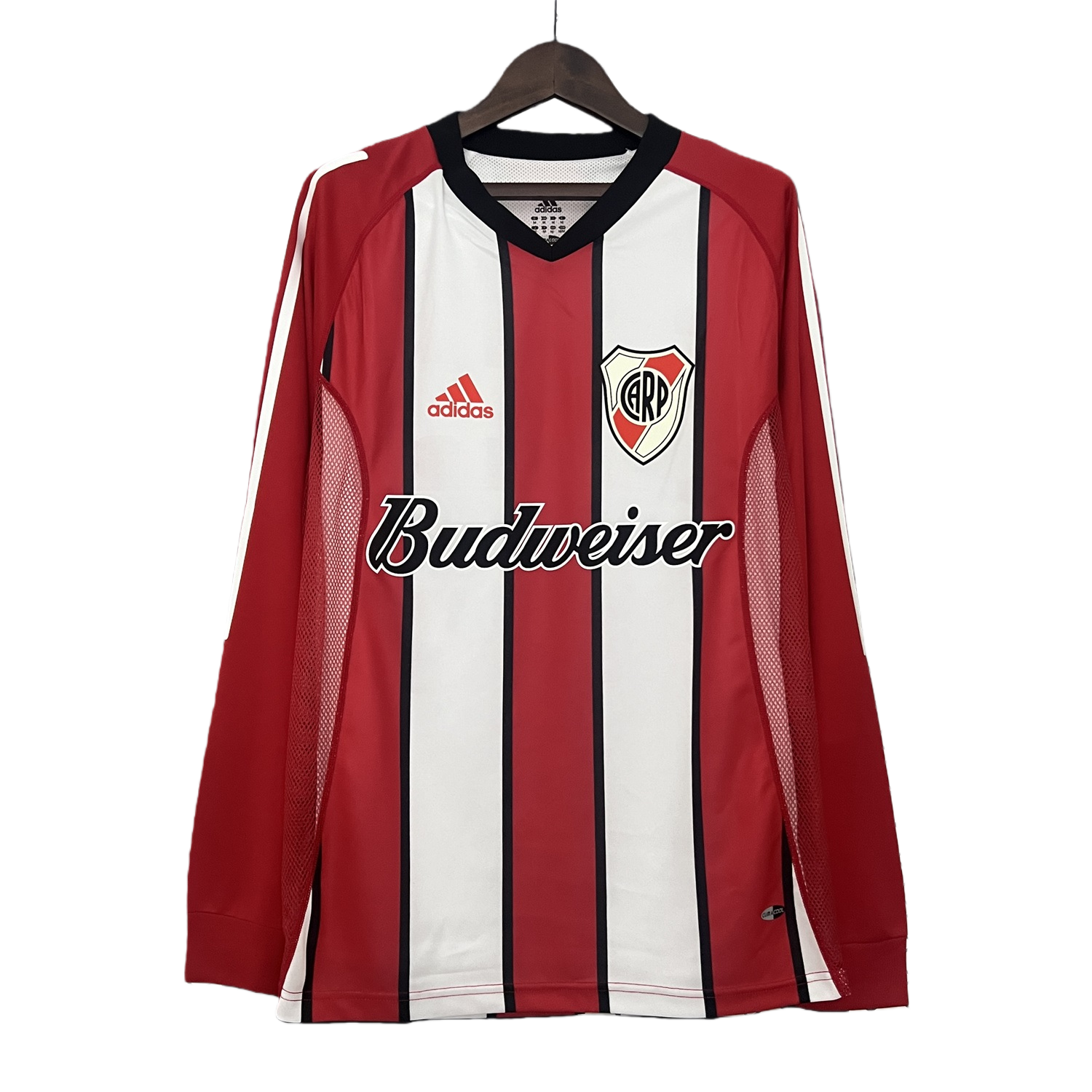 TKH-turbokithub-Retro River Plate 2003-04 Away Long Sleeves Jersey