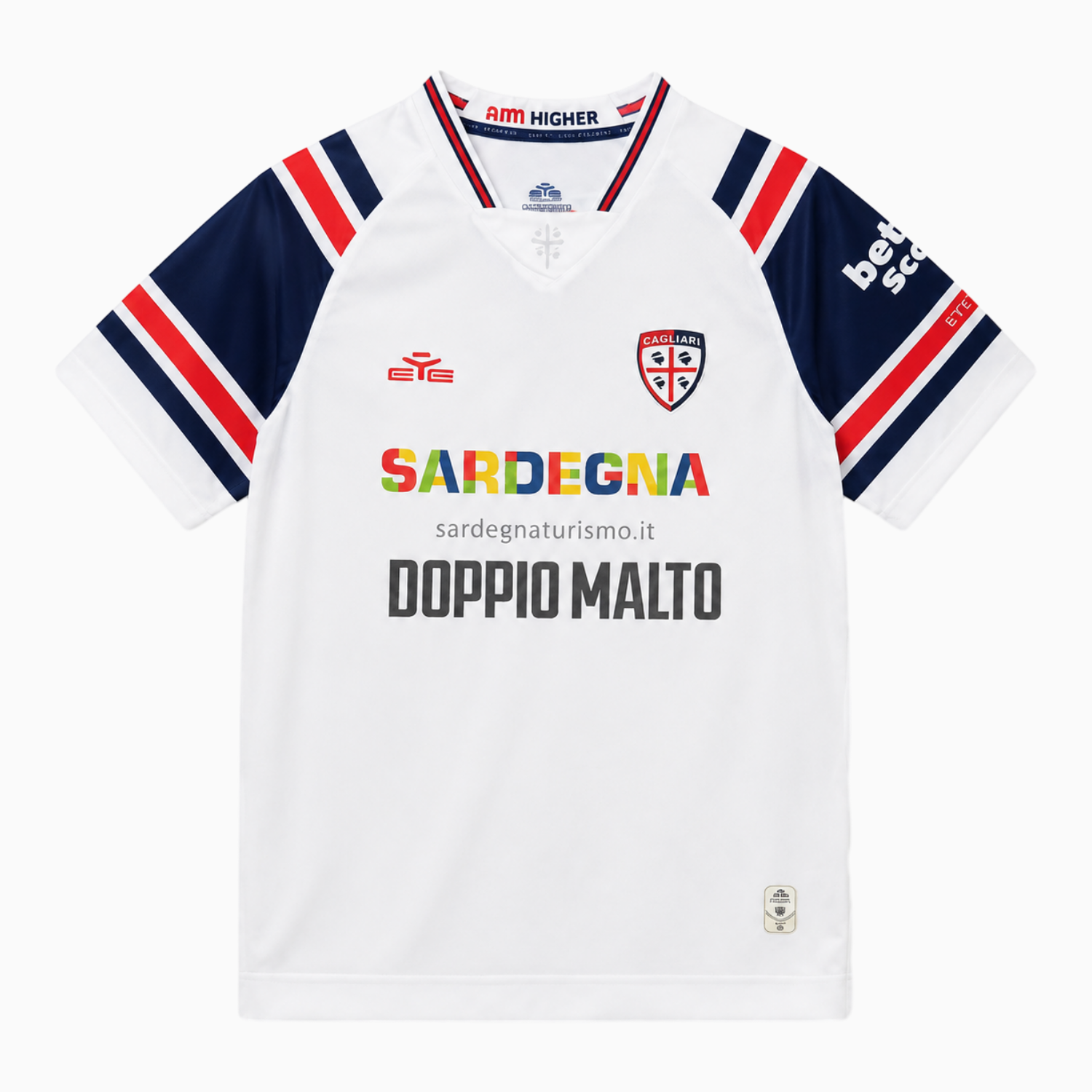 TKH-turbokithub-Cagliari 26-27 Away Jersey - Fans Version