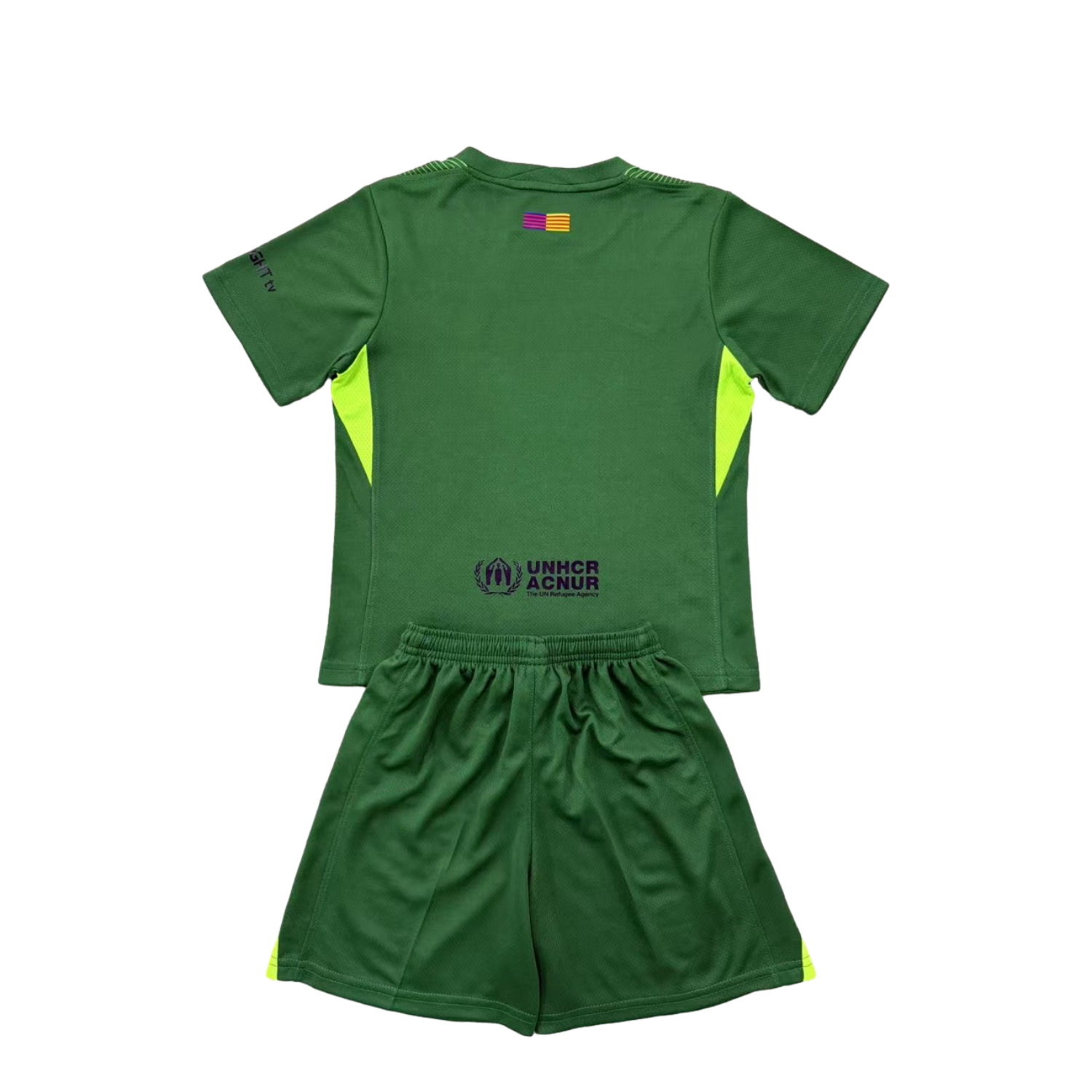 TKH-turbokithub-Barcelona 25-26 Goalkeeper Green Men's Adult Jersey Set - Fans Version