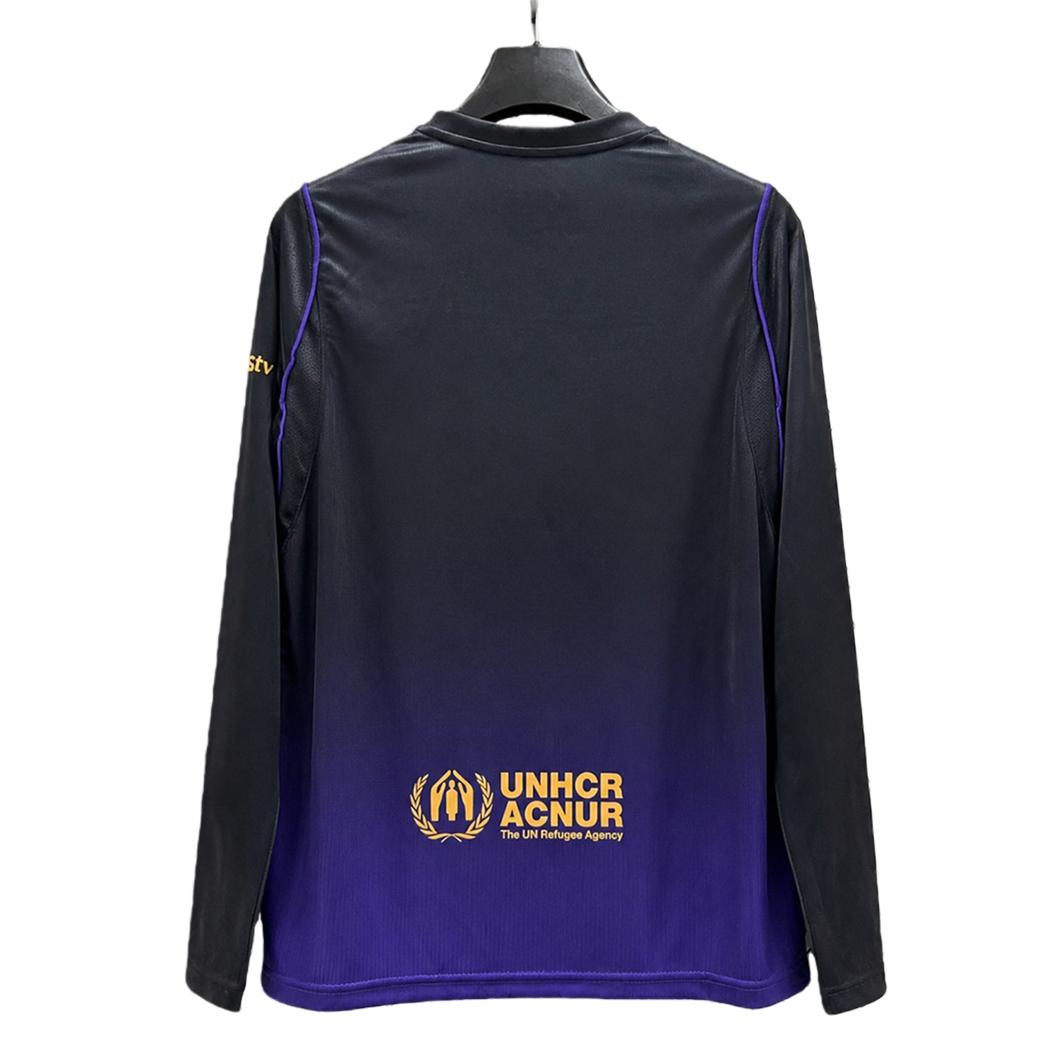 TKH-turbokithub-Barcelona 26-27 Away Long Sleeves Jersey - Fans Version