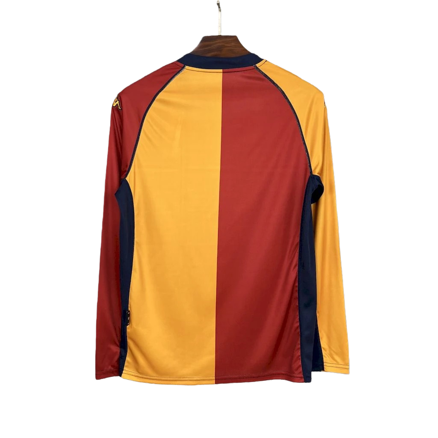 TKH-turbokithub-Retro Roma 2001-02 Home Long Sleeves Jersey