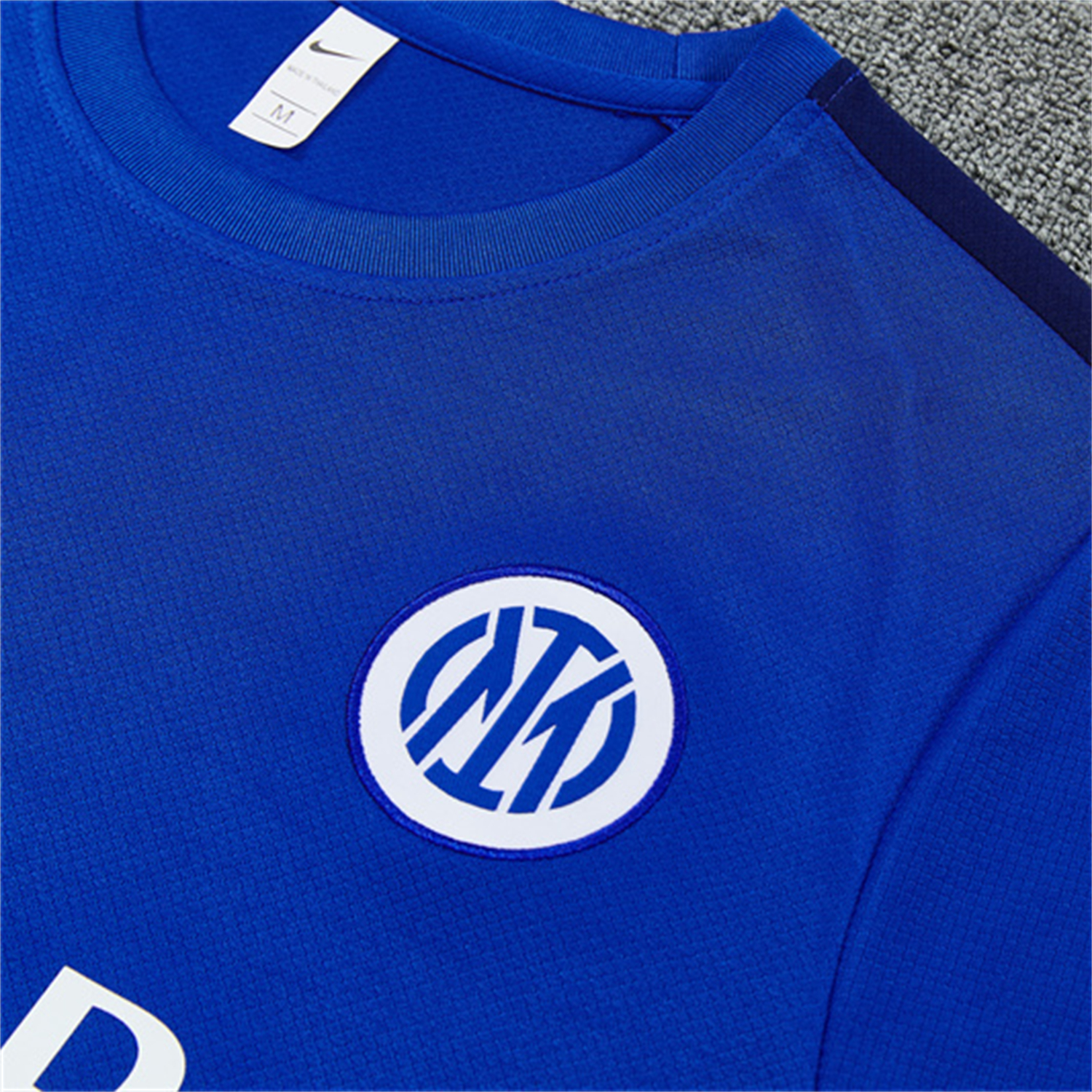 TKH-turbokithub-Inter Milan 26-27 Short-Sleeve Kids Training Set - Ocean Blue Top & Deep Blue Shorts