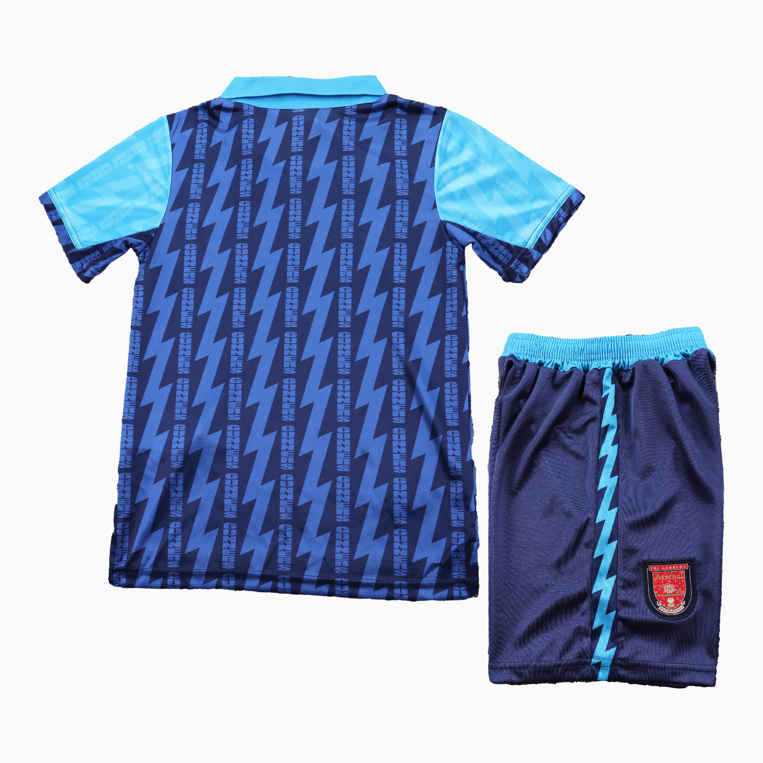 TKH-turbokithub-Retro Arsenal 1994-95 Away Kids Kit