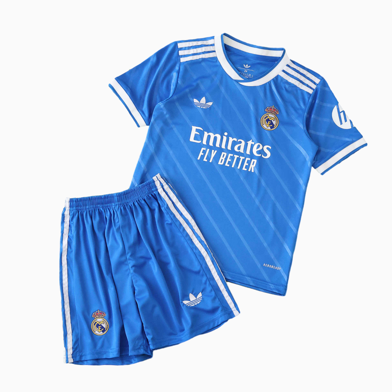 TKH-turbokithub-Real Madrid 25-26 Third Blue Kids Kit