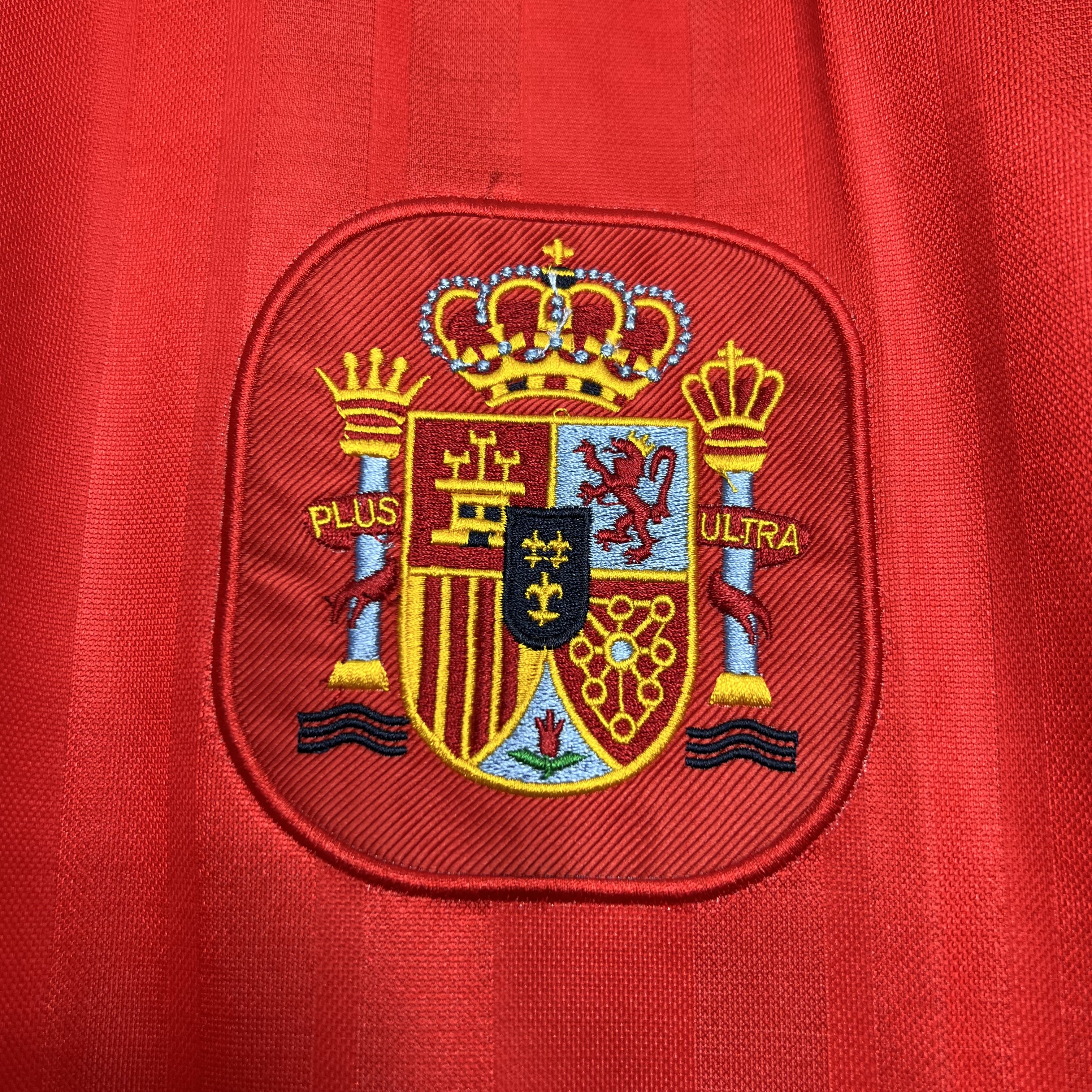 TKH-turbokithub-Retro Spain 1994 Home Stadium Jersey