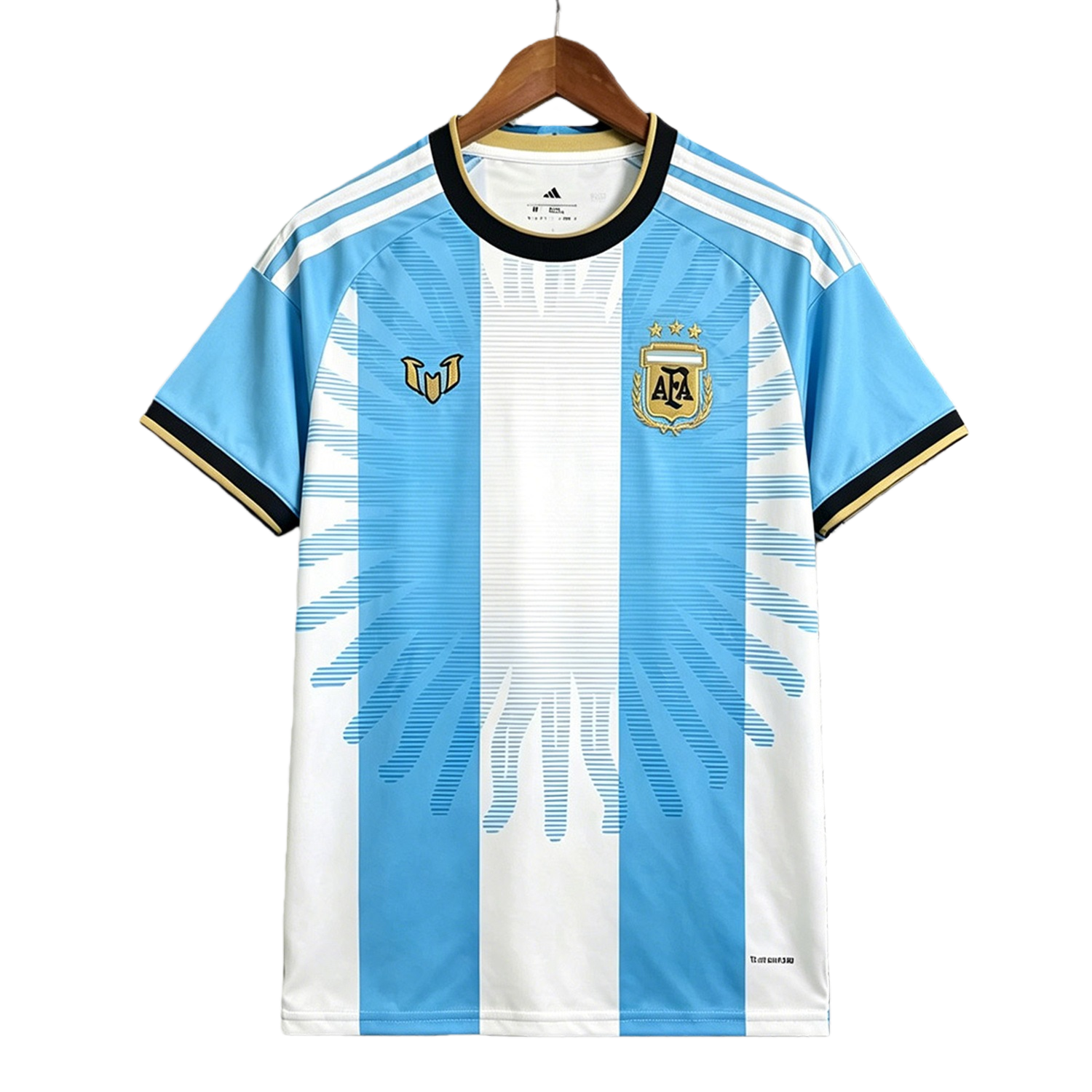 TKH-turbokithub-Argentina 2026 Blue White Vertical Stripes Special Jersey - Fans Version