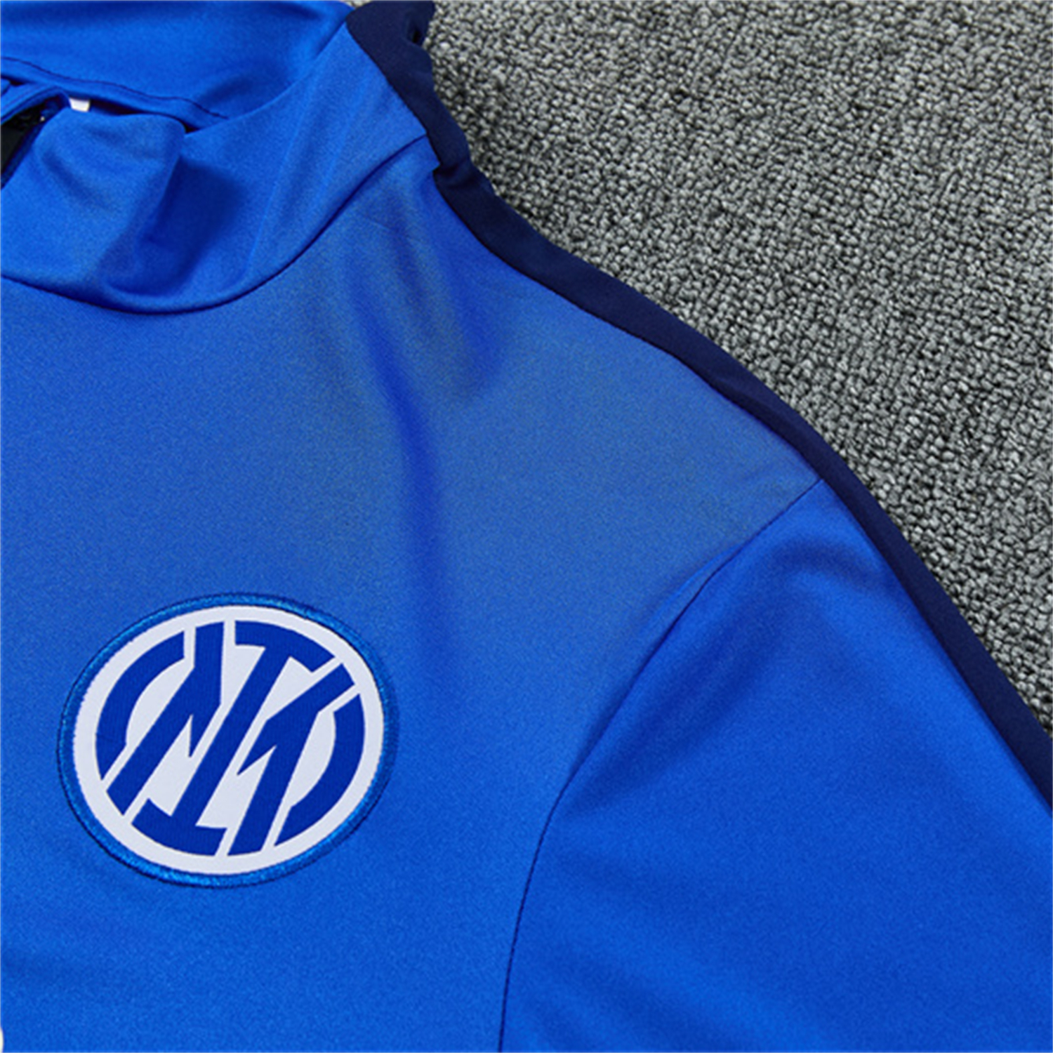 TKH-turbokithub-Inter Milan 26-27 Kids Long Sleeve Training Set - Blue Top & Royal Blue Pants