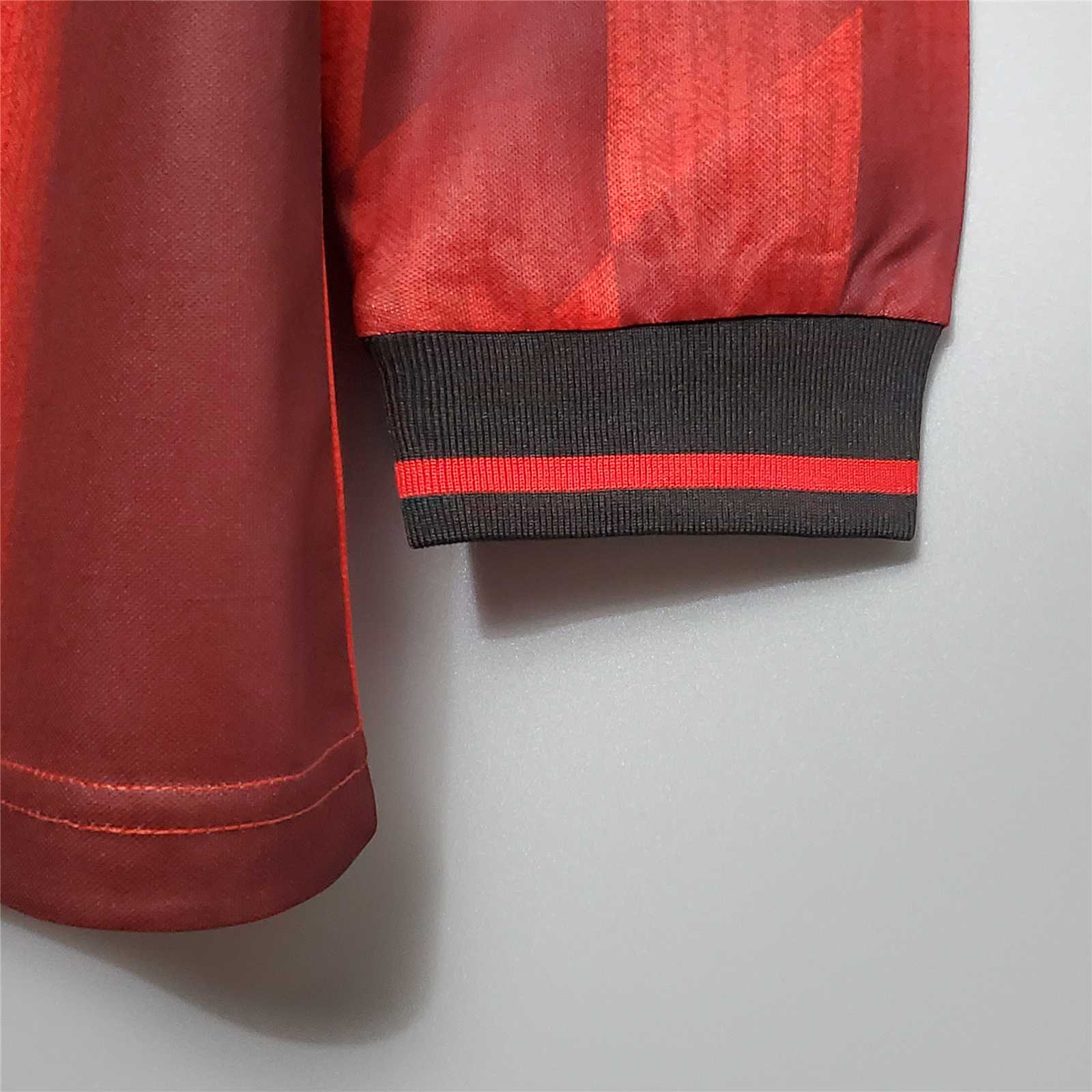 TKH-turbokithub-Retro Manchester United 96-97 Home Long Sleeve Jersey