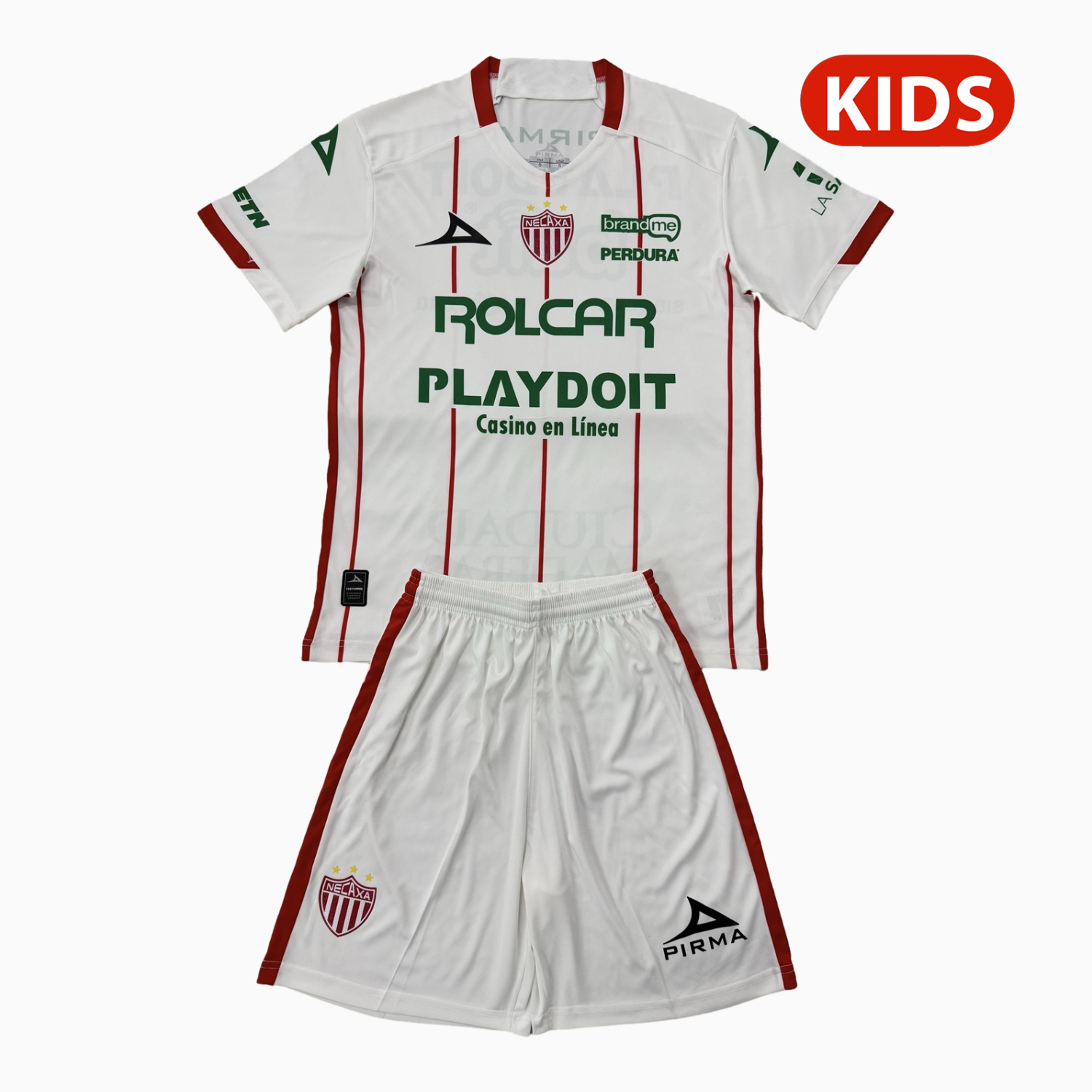 TKH-turbokithub-Necaxa 25-26 Home Kids Kit