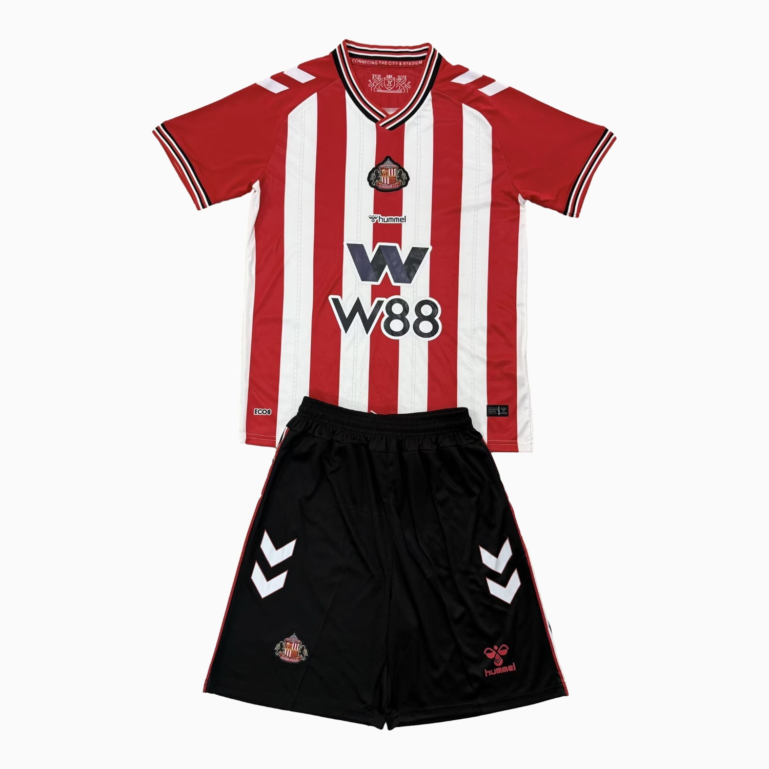 TKH-turbokithub-Sunderland 25-26 Home Men's Adult Jersey Set - Fans Version