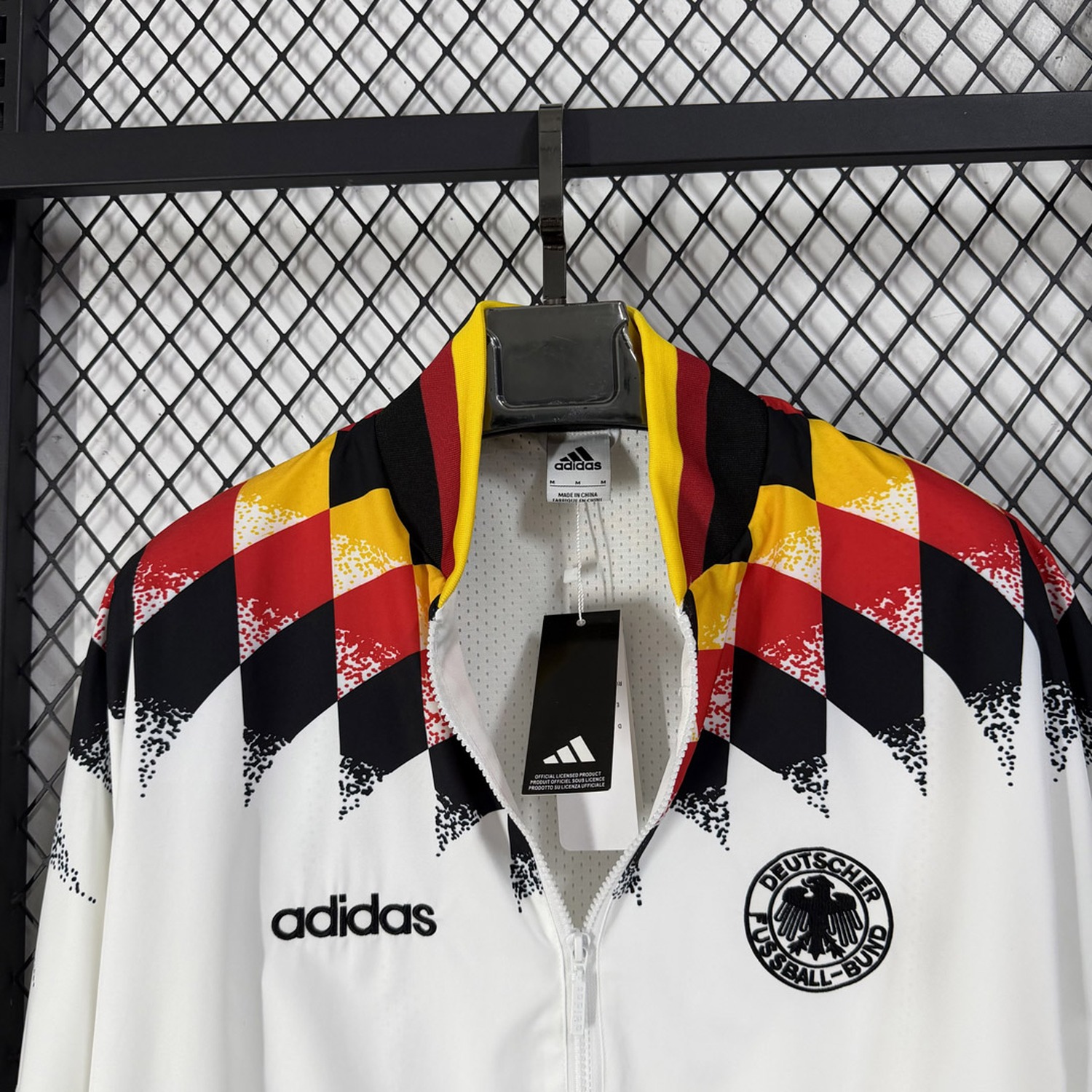TKH-turbokithub-Retro Germany 1994 Windbreaker Jacket - White