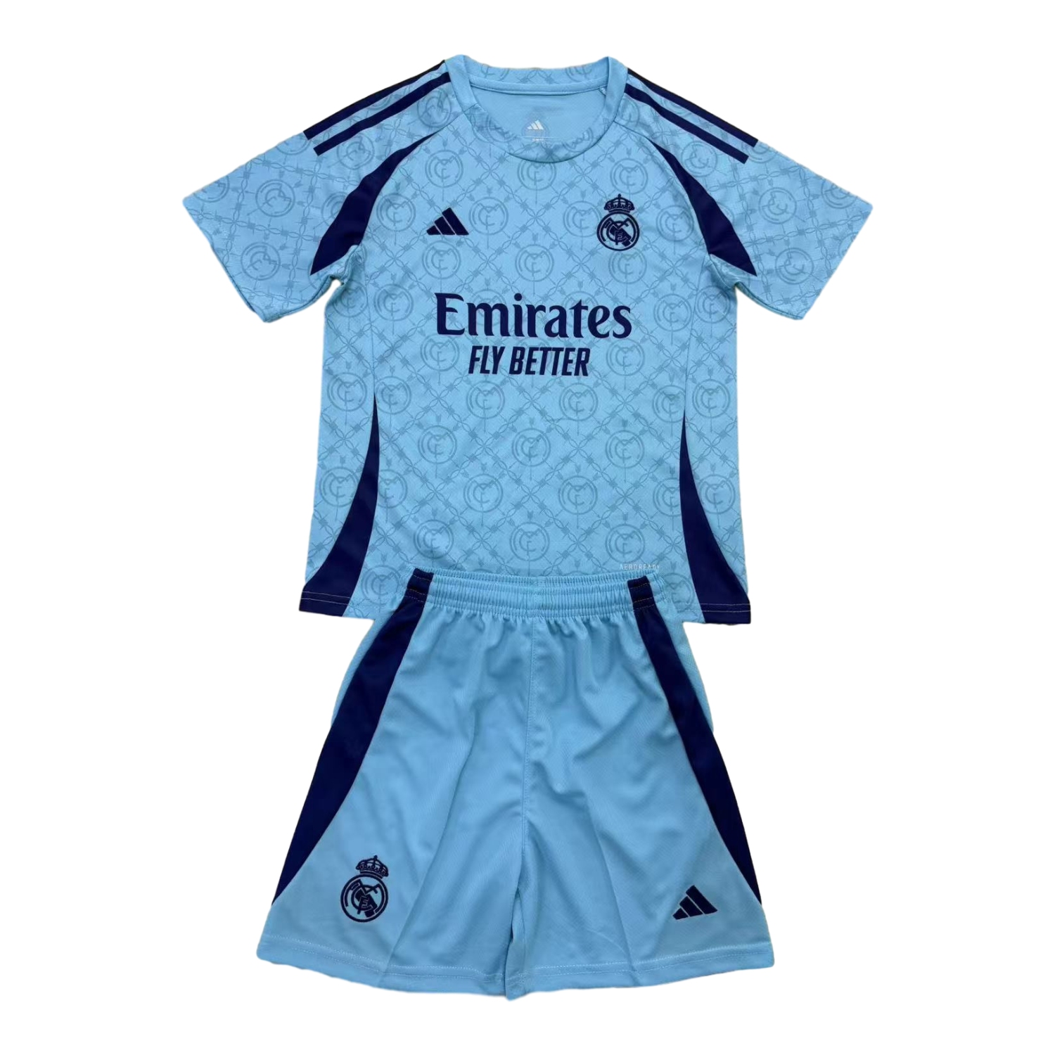 TKH-turbokithub-Real Madrid 25-26 Blue Concept Men's Adult Jersey Set - Fans Version