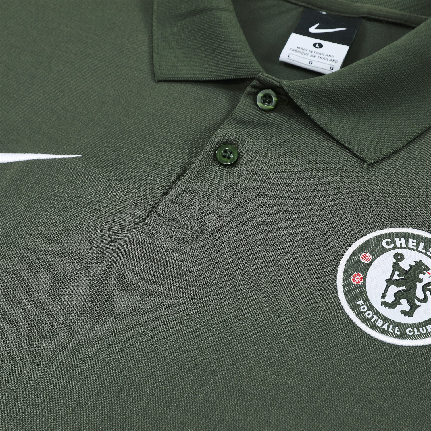 TKH-turbokithub-C.H.E.L.S.E.A 25-26 POLO Short-Sleeve Training Set - Dark Green Top and Pants