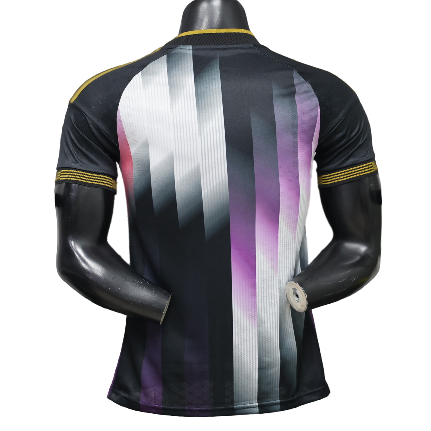 TKH-turbokithub-Real Madrid 26-27 Black White Gradient Purple Special Jersey - Player Version