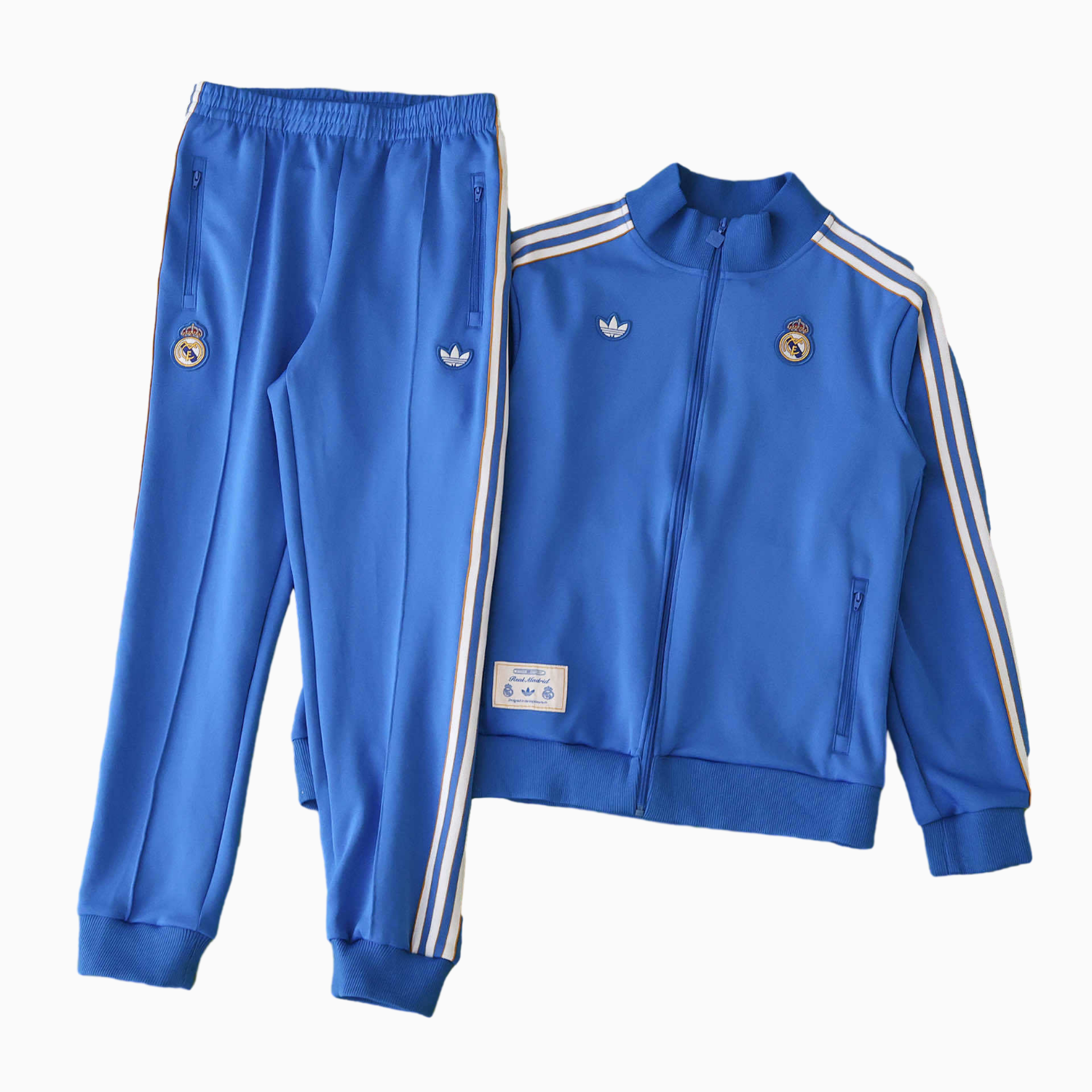 TKH-turbokithub-Real Madrid 25-26 Pure Color Training Set - Blue Top and Blue Pants