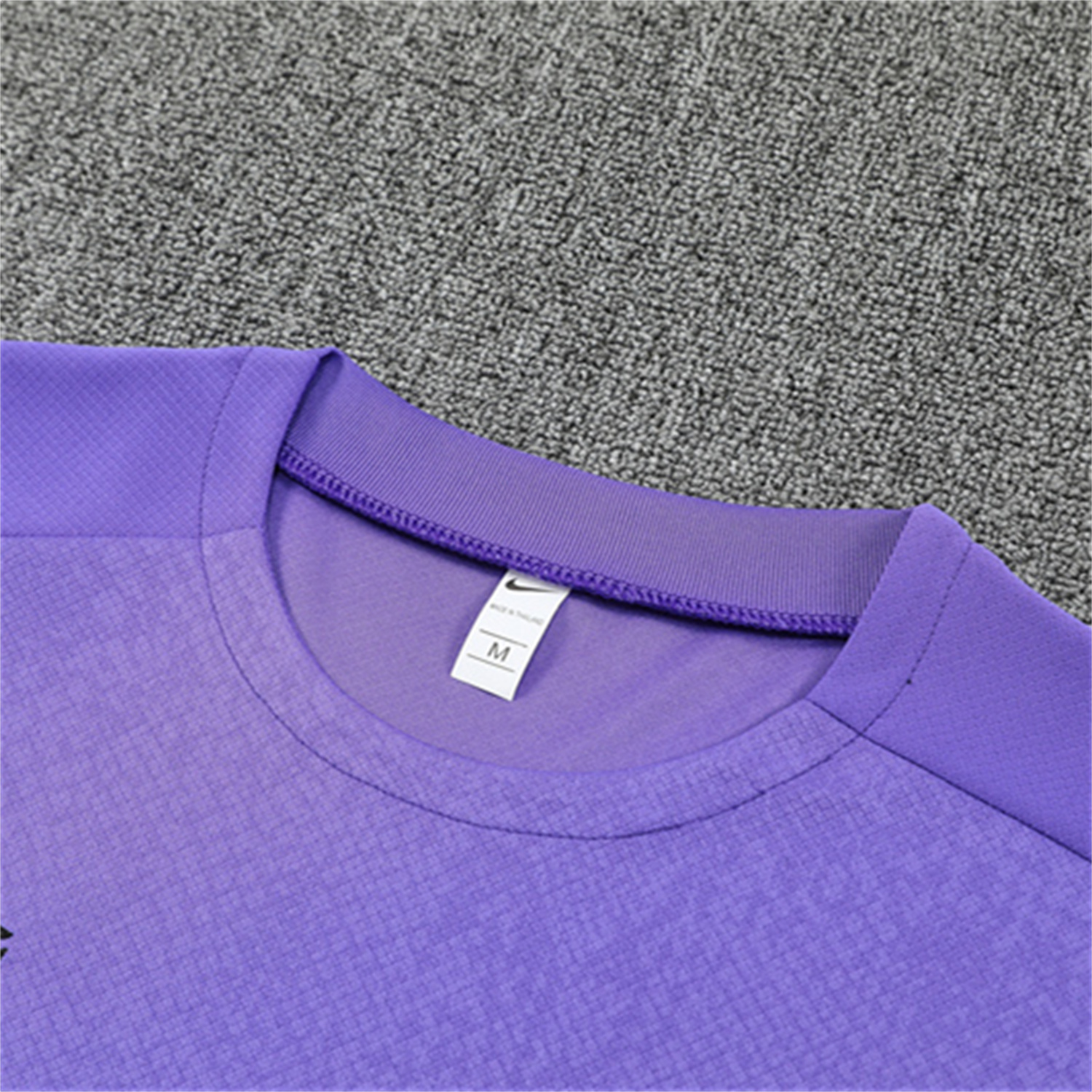 TKH-turbokithub-Barcelona 25-26 X KB Short-Sleeve Training Set - Purple Top & Black Shorts