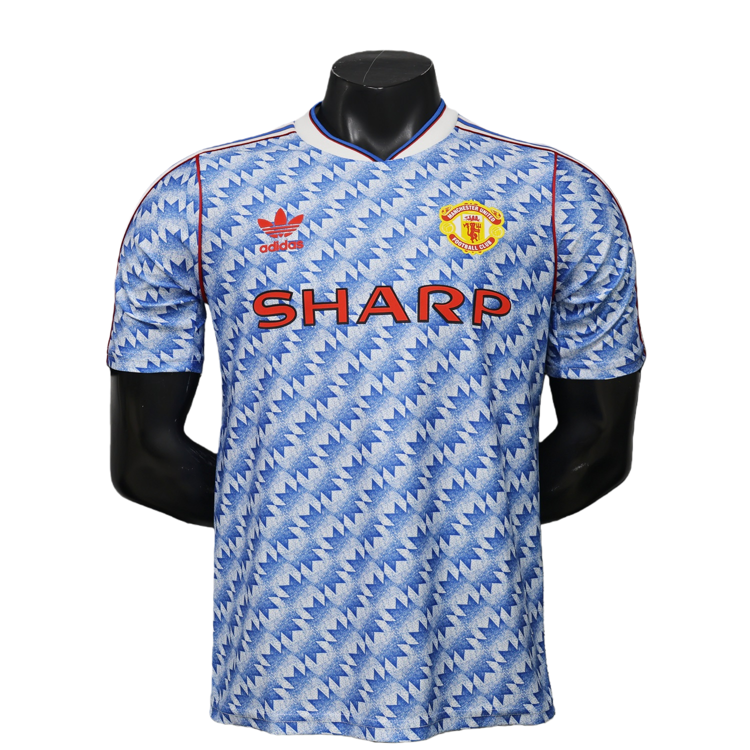 TKH-turbokithub-Manchester United 26-27 Terrace Icon Retro Casual Style Blue Jersey - Player Version