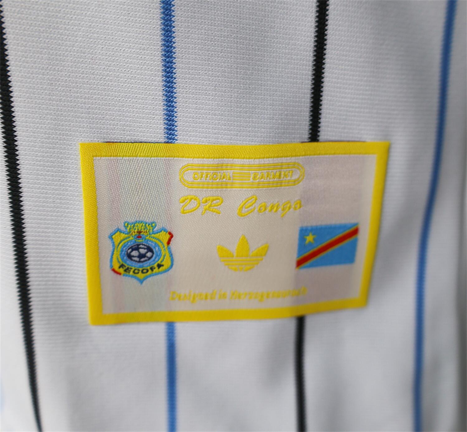 TKH-turbokithub-Congo 2026 Terrace Icon Retro Casual Style White Jersey - Player Version